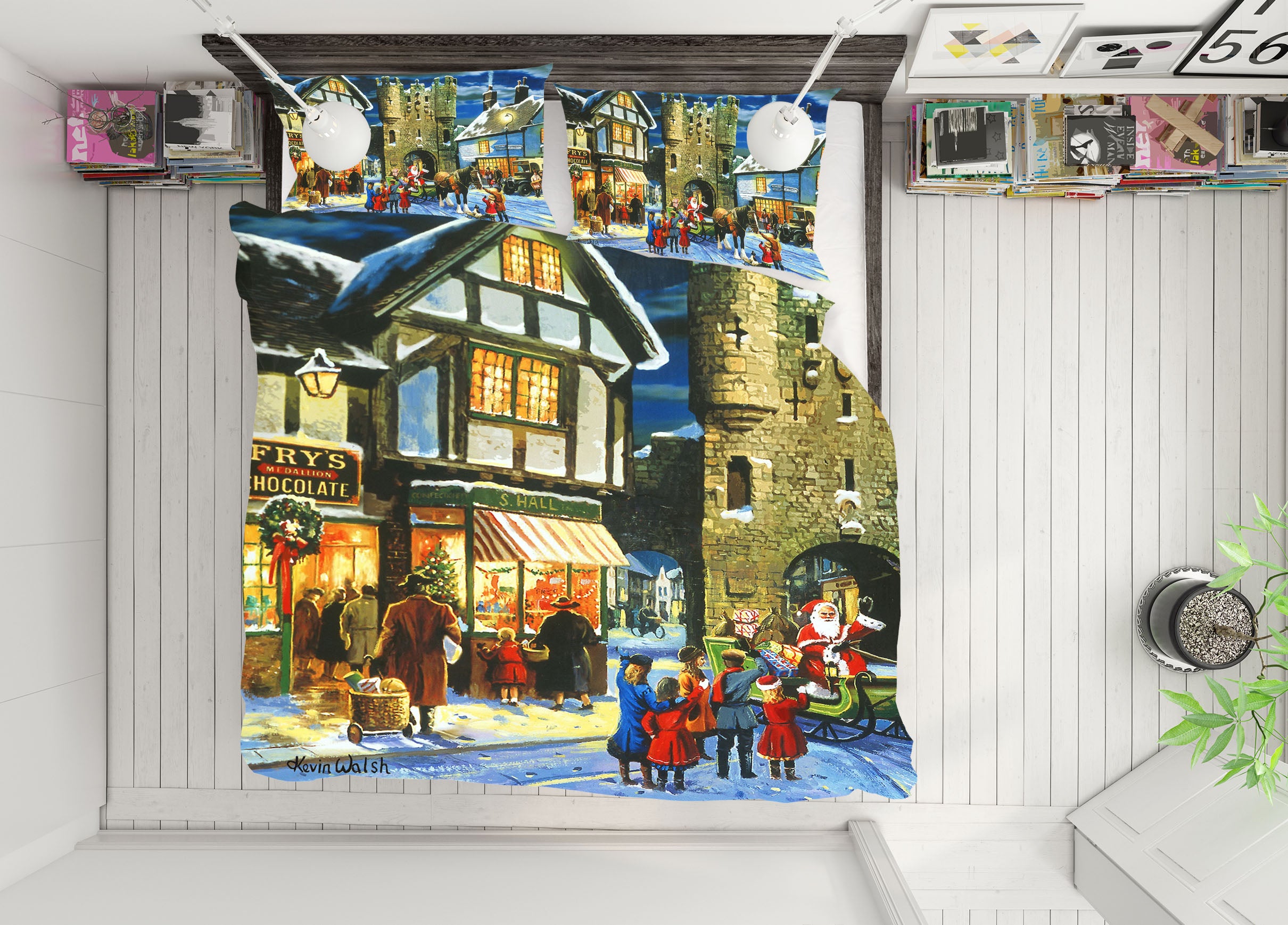 3D Christmas 12512 Kevin Walsh Bedding Bed Pillowcases Quilt