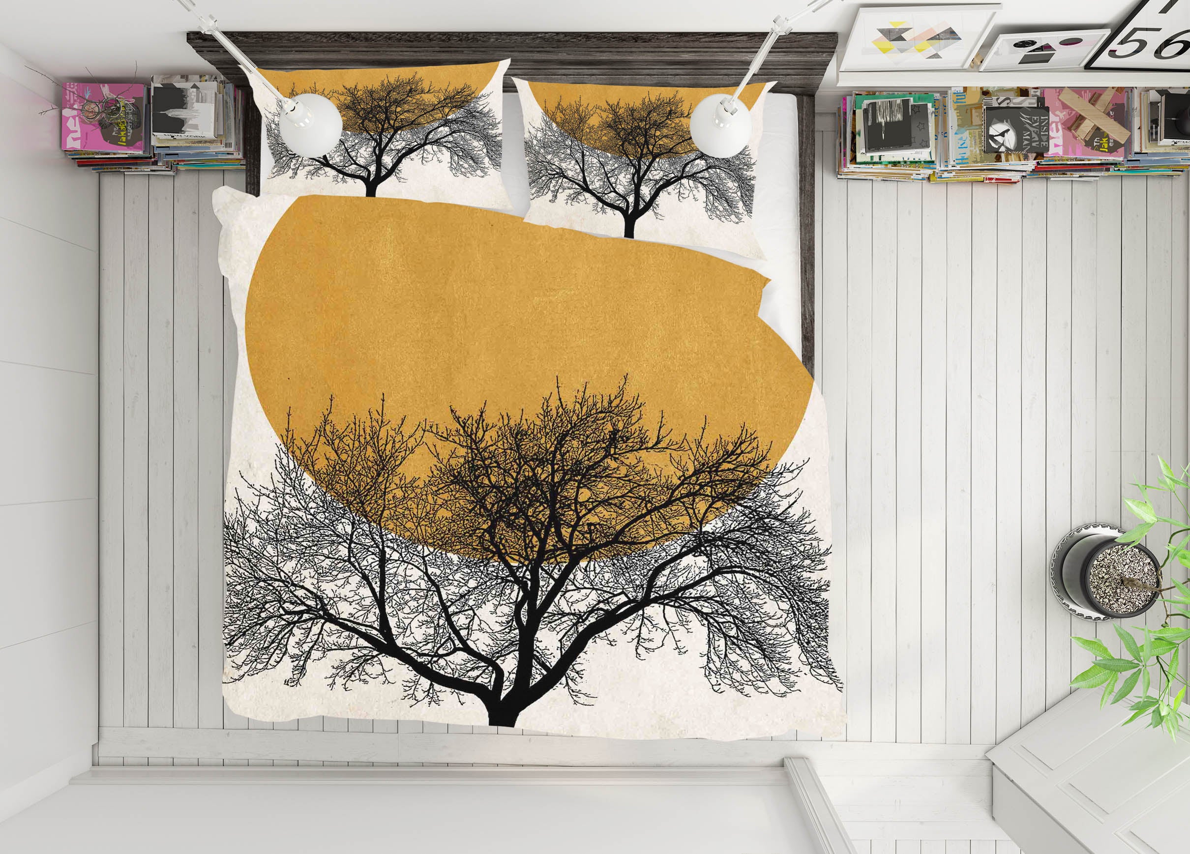 3D Forest Sunset 2128 Boris Draschoff Bedding Bed Pillowcases Quilt