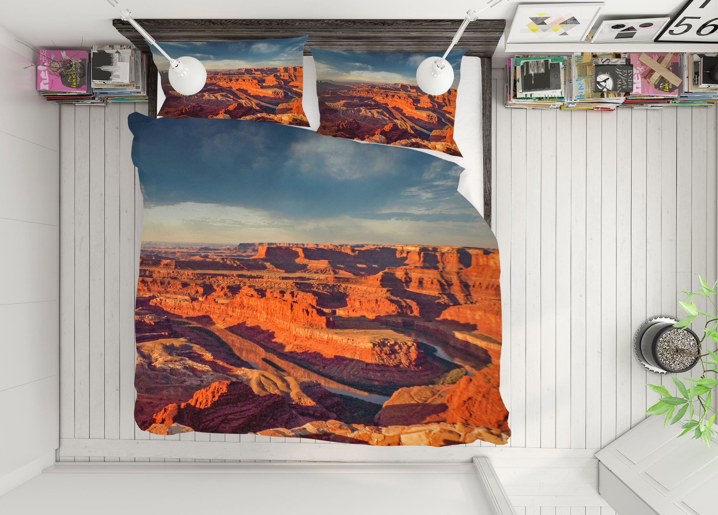 3D Rocky Mountains 8517 Beth Sheridan Bedding Bed Pillowcases Quilt