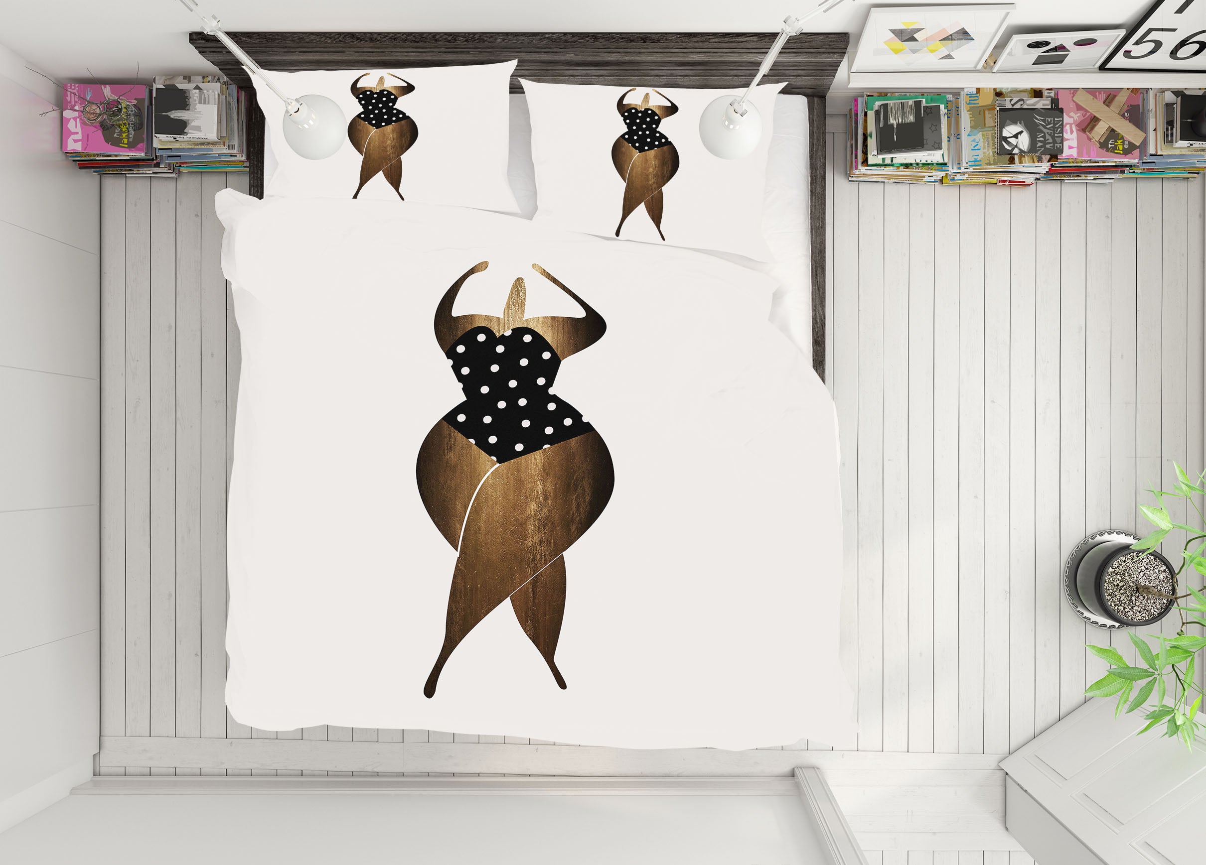 3D Dance Pattern 131 Boris Draschoff Bedding Bed Pillowcases Quilt