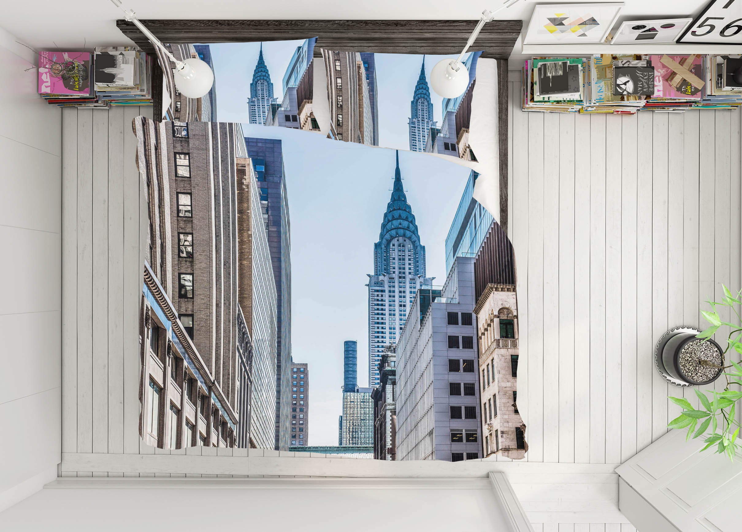 3D New York Crystal Palace 051 Marco Carmassi Bedding Bed Pillowcases Quilt