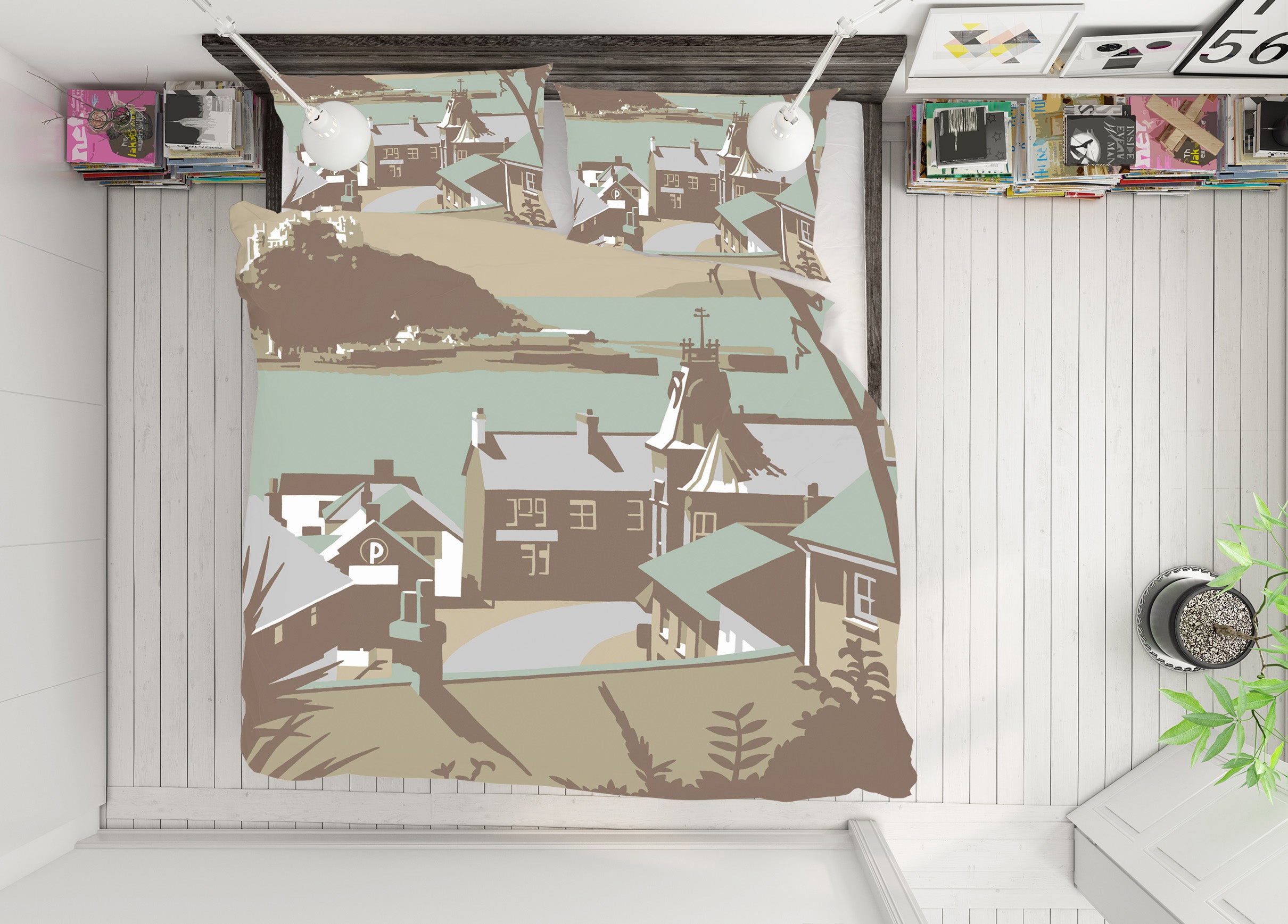 3D Marazion 2025 Steve Read Bedding Bed Pillowcases Quilt