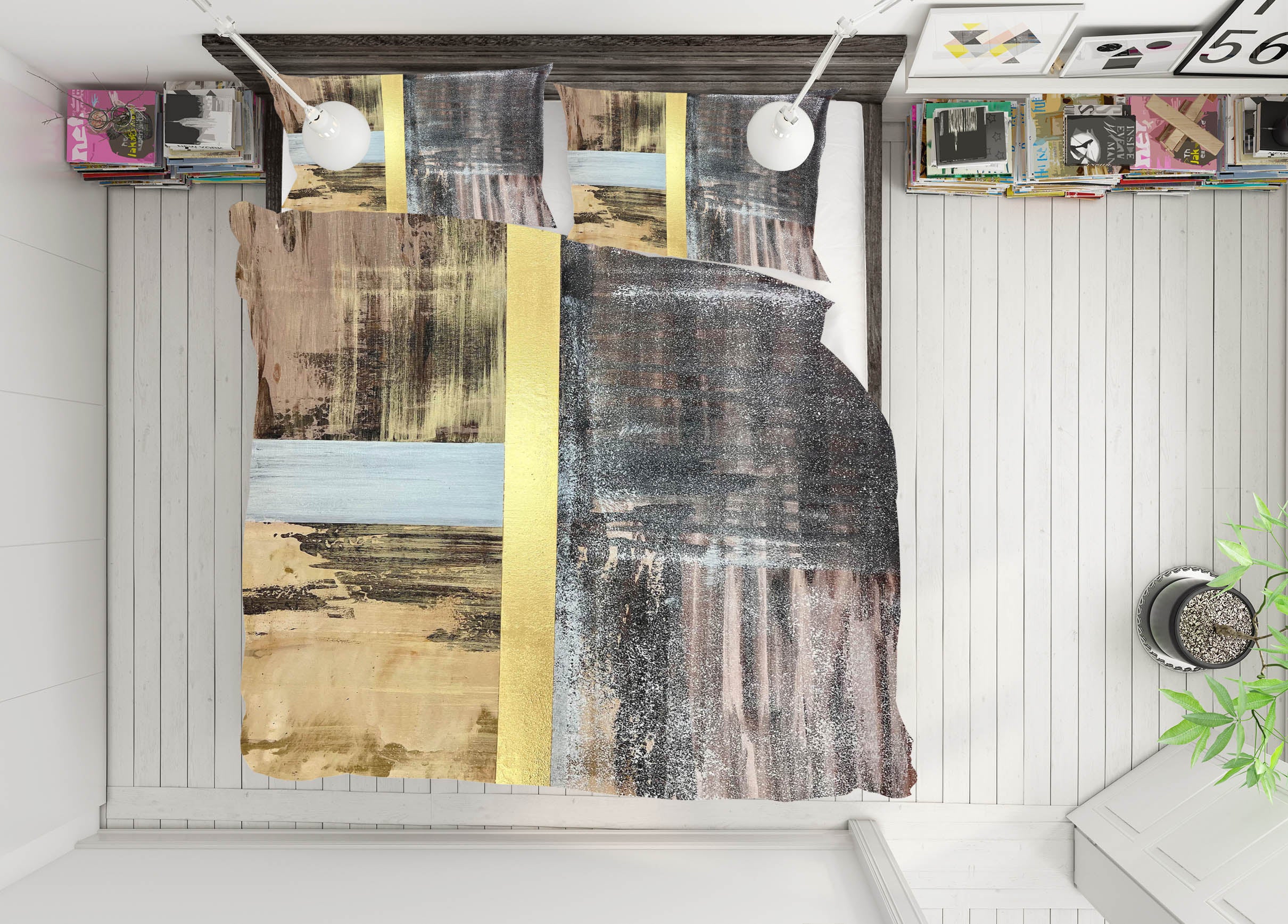 3D Vintage Paint 3156 Skromova Marina Bedding Bed Pillowcases Quilt Cover Duvet Cover