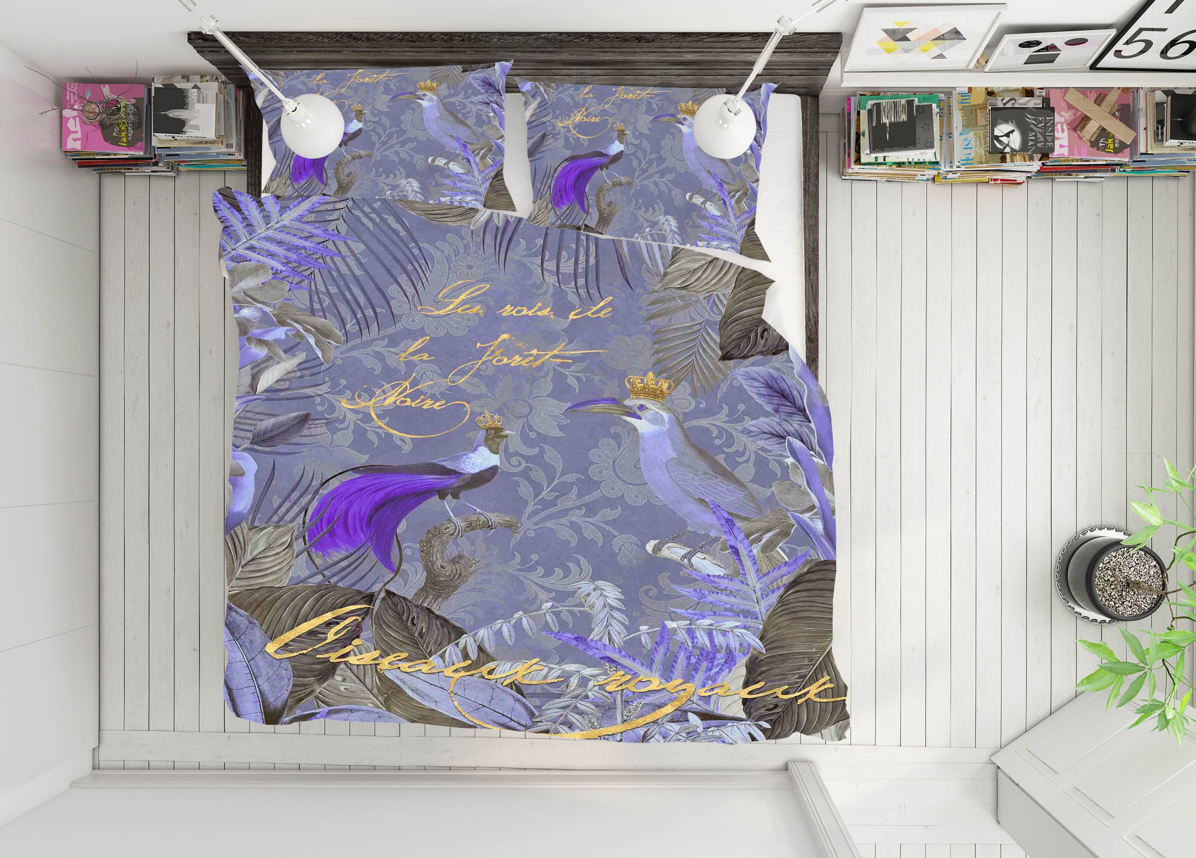 3D Kings Of The Jungle 2135 Andrea haase Bedding Bed Pillowcases Quilt