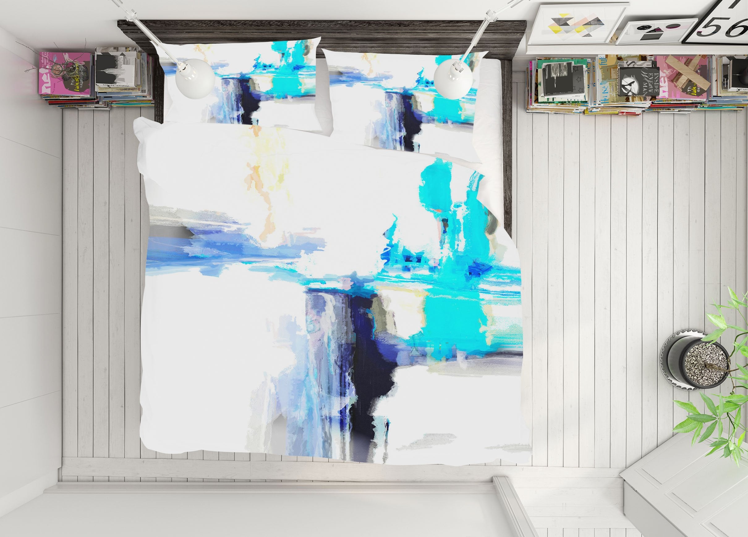 3D Abstract Art 2110 Michael Tienhaara Bedding Bed Pillowcases Quilt Quiet Covers AJ Creativity Home