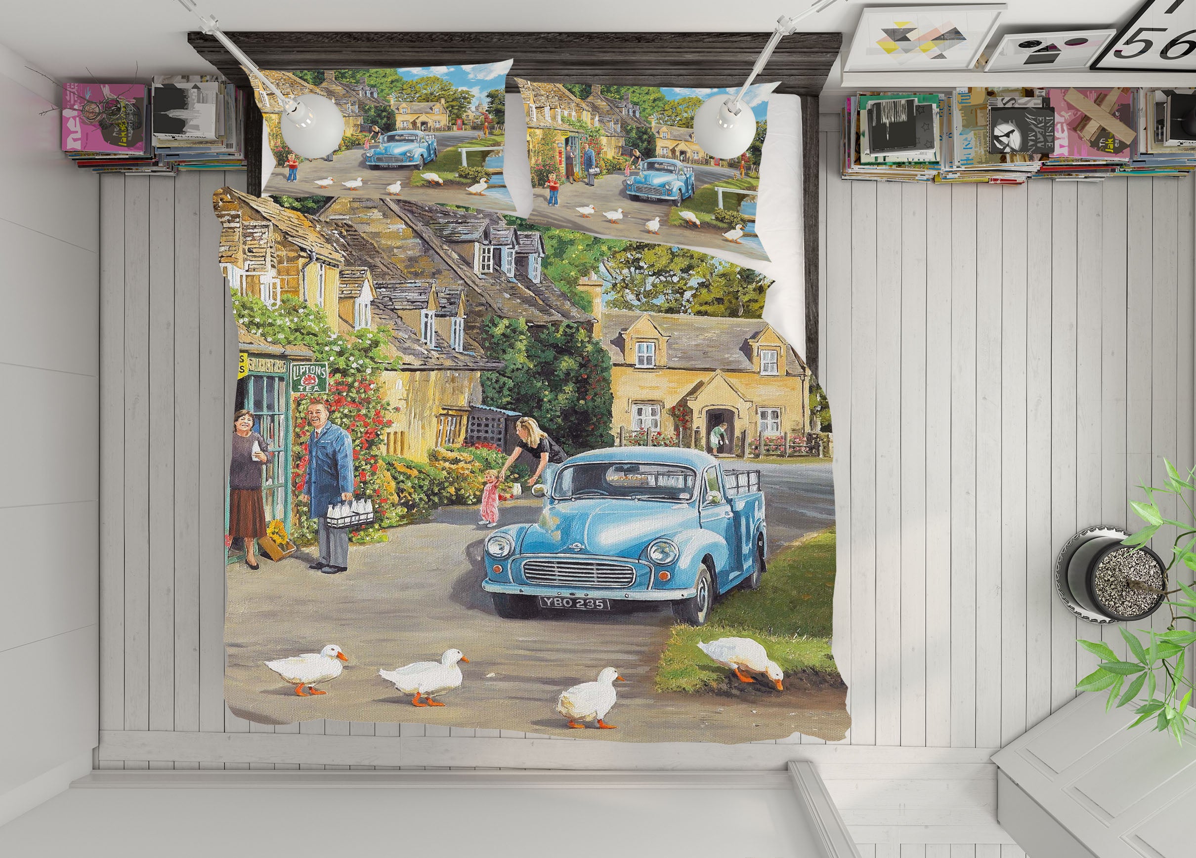 3D By The Brook 2011 Trevor Mitchell bedding Bed Pillowcases Quilt