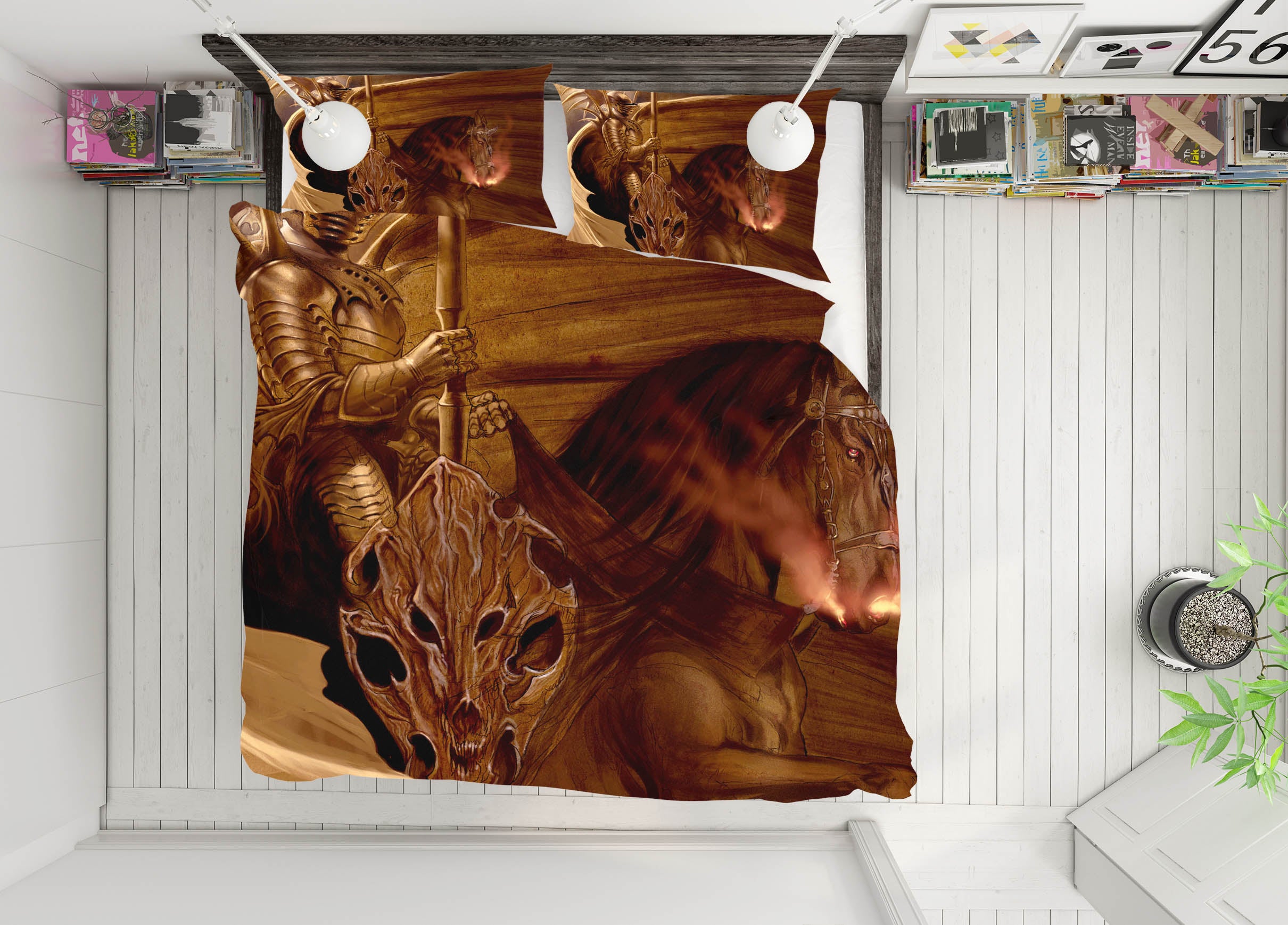 3D Horse Rider 8328 Ruth Thompson Bedding Bed Pillowcases Quilt Cover Duvet Cover