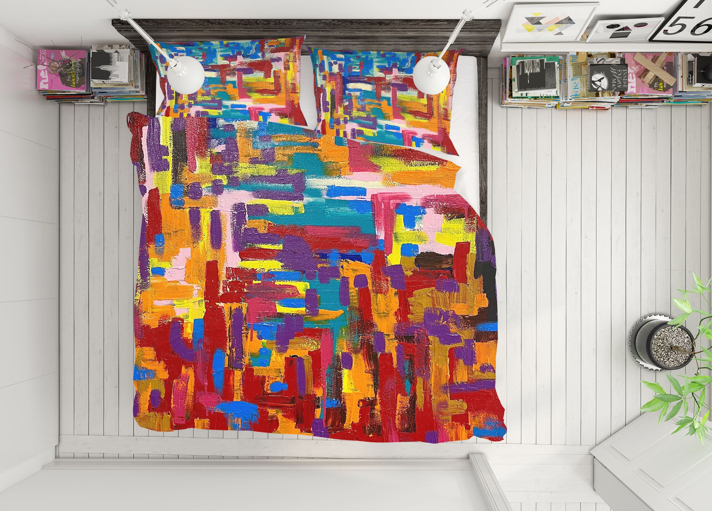 3D Color Painting 3041 Jacqueline Reynoso Bedding Bed Pillowcases Quilt Cover Duvet Cover