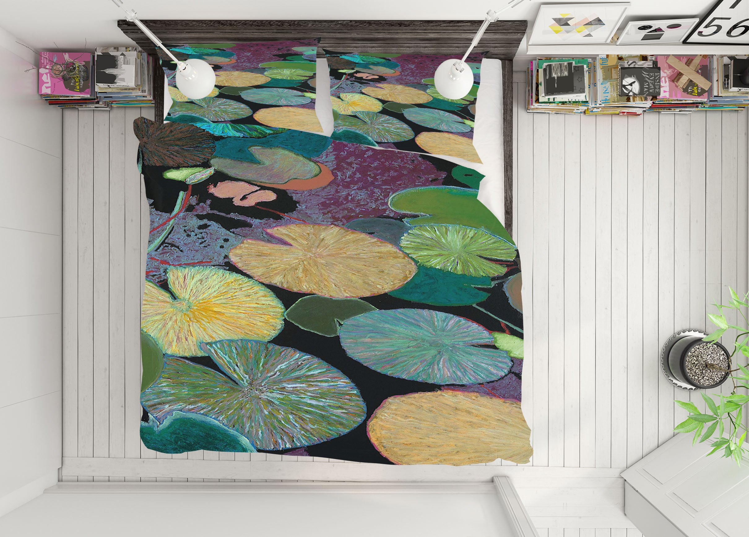 3D Secret Hideaway 1172 Allan P. Friedlander Bedding Bed Pillowcases Quilt