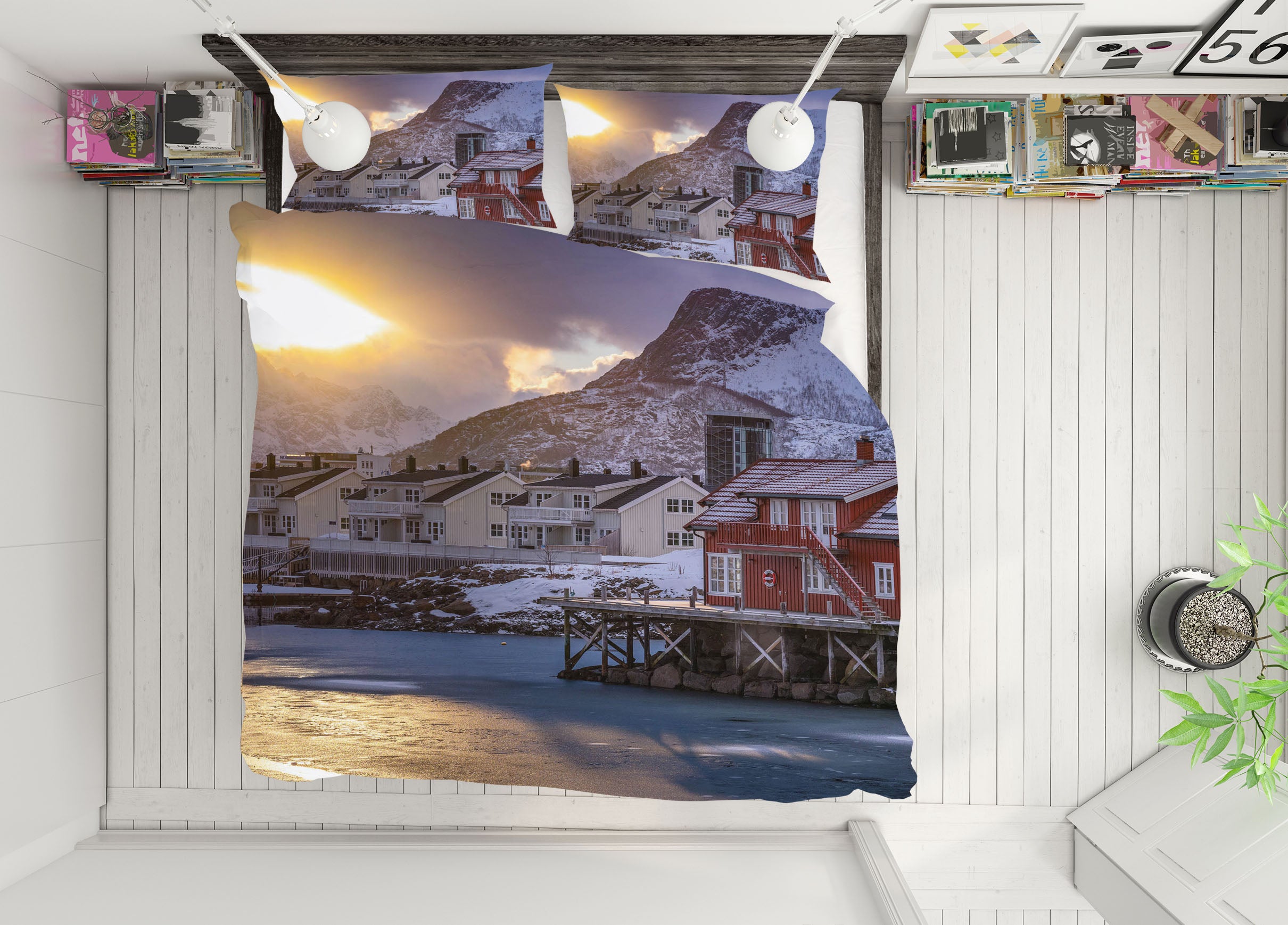 3D Good Morning 2144 Marco Carmassi Bedding Bed Pillowcases Quilt