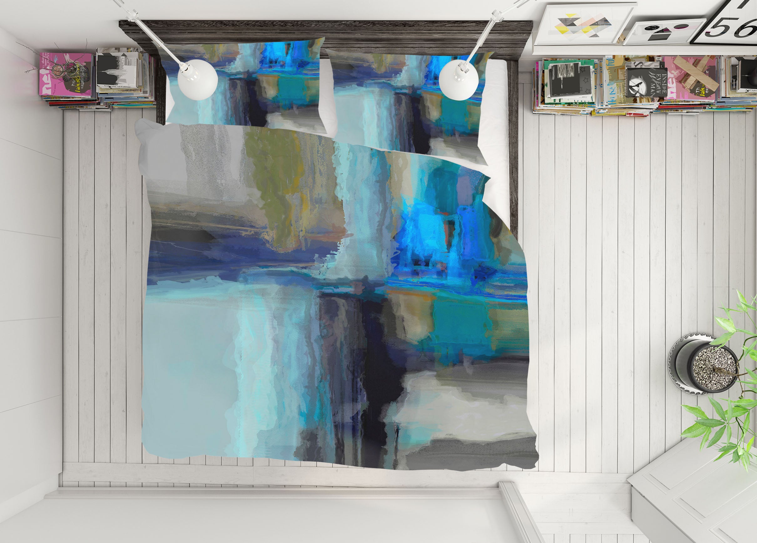 3D Ink Graffiti 2108 Michael Tienhaara Bedding Bed Pillowcases Quilt