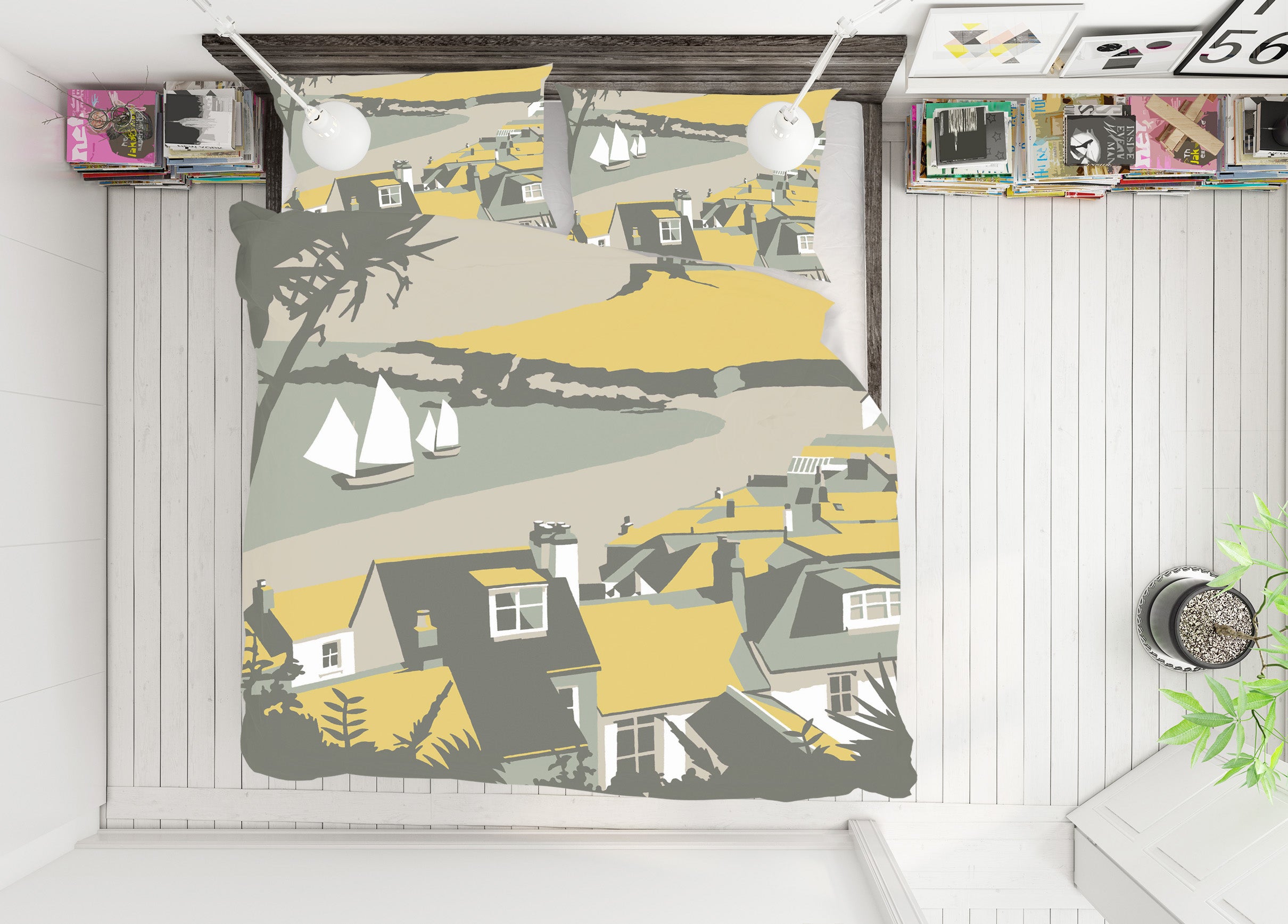 3D Leisure Residence 2067 Steve Read Bedding Bed Pillowcases Quilt