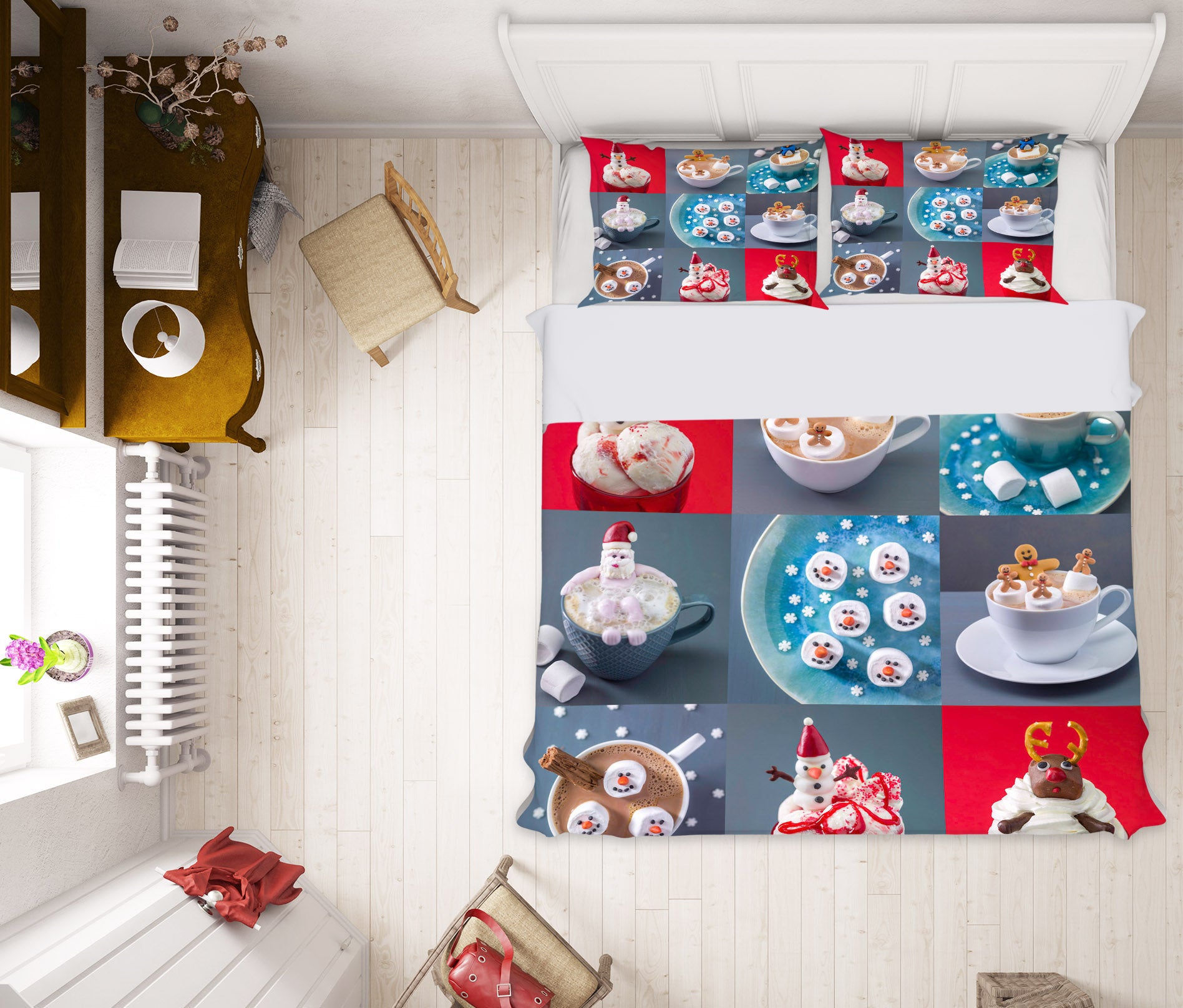 3D Delicious Food 2026 Assaf Frank Bedding Bed Pillowcases Quilt