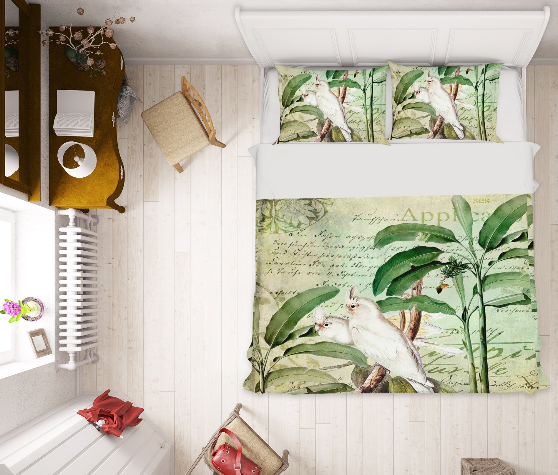 3D Kakadu 2130 Andrea haase Bedding Bed Pillowcases Quilt