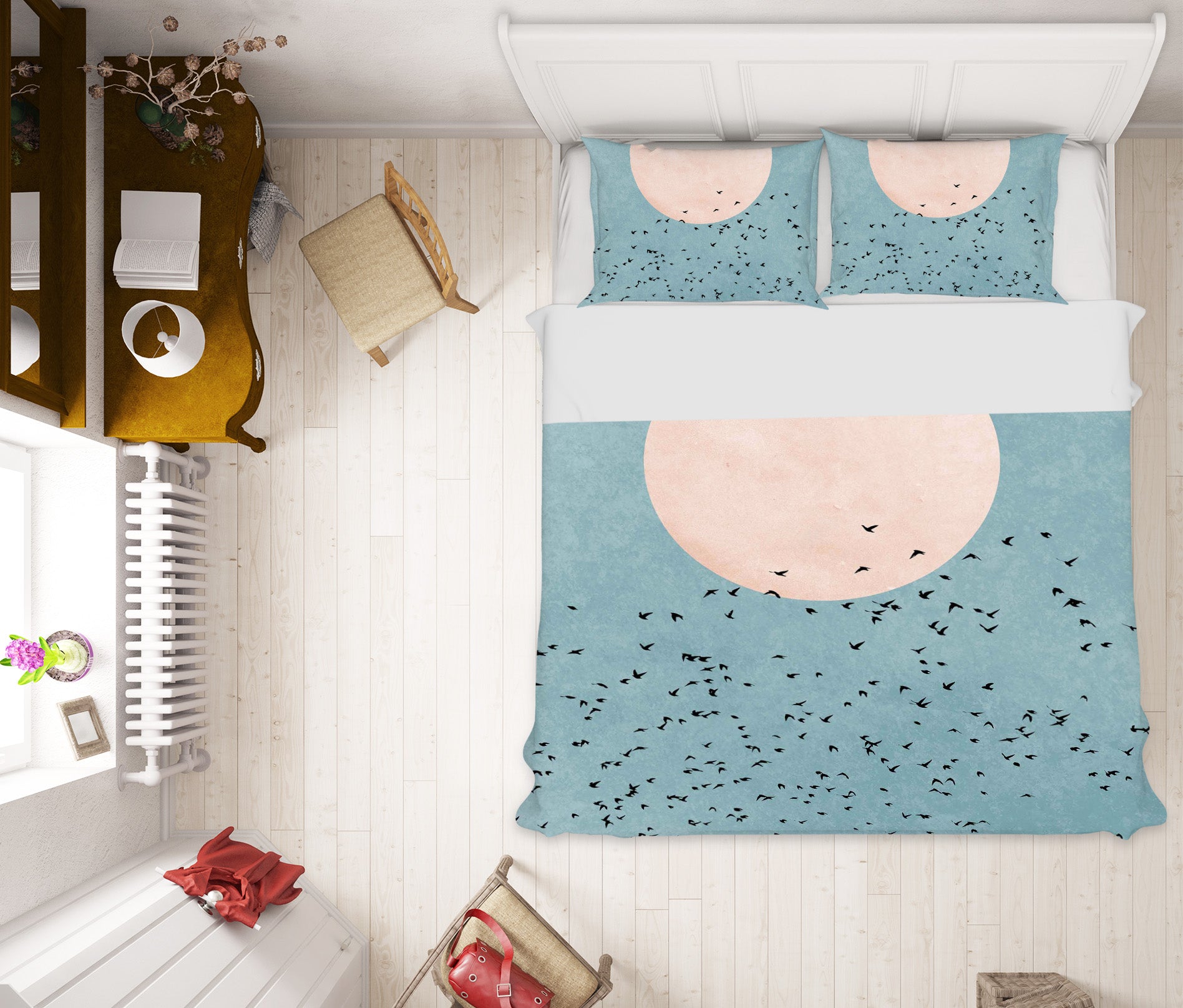 3D Fly Away 2103 Boris Draschoff Bedding Bed Pillowcases Quilt