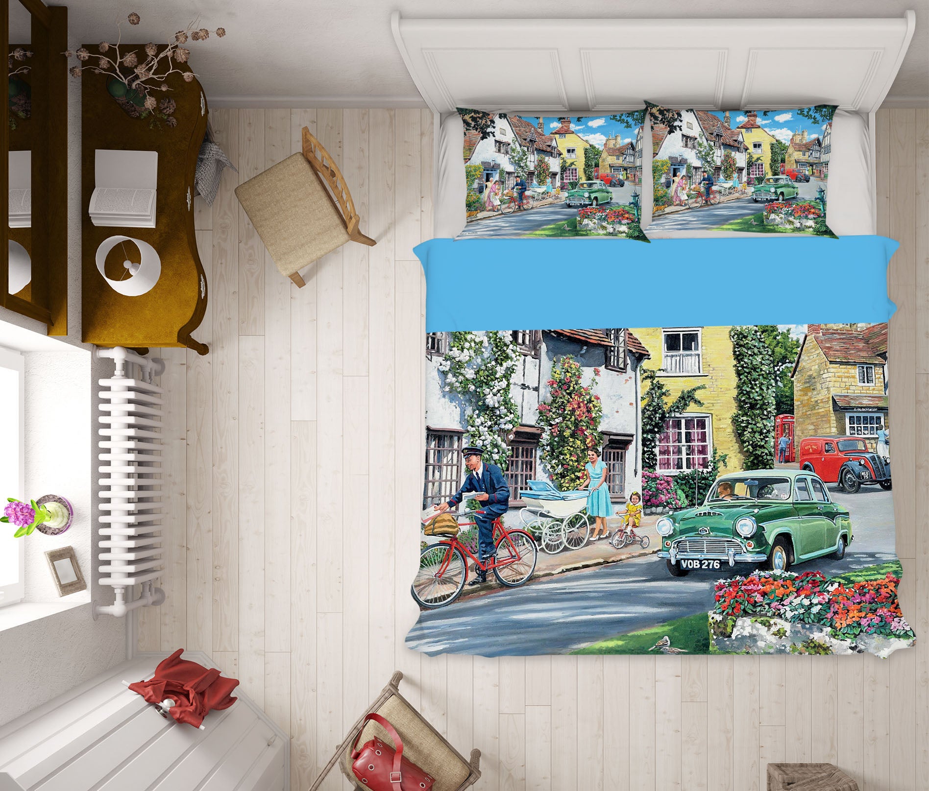 3D Cards For A Birthday Girl 2012 Trevor Mitchell bedding Bed Pillowcases Quilt