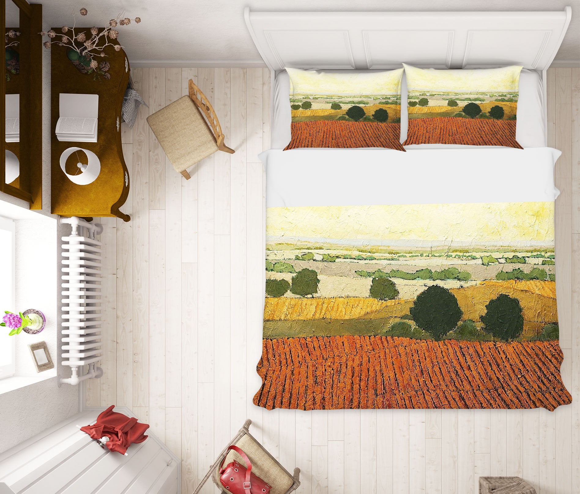 3D After Harvest 2117 Allan P. Friedlander Bedding Bed Pillowcases Quilt Quiet Covers AJ Creativity Home