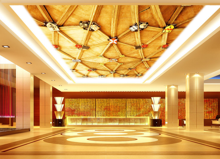 Wooden Ceiling Wallpaper AJ Wallpaper 2