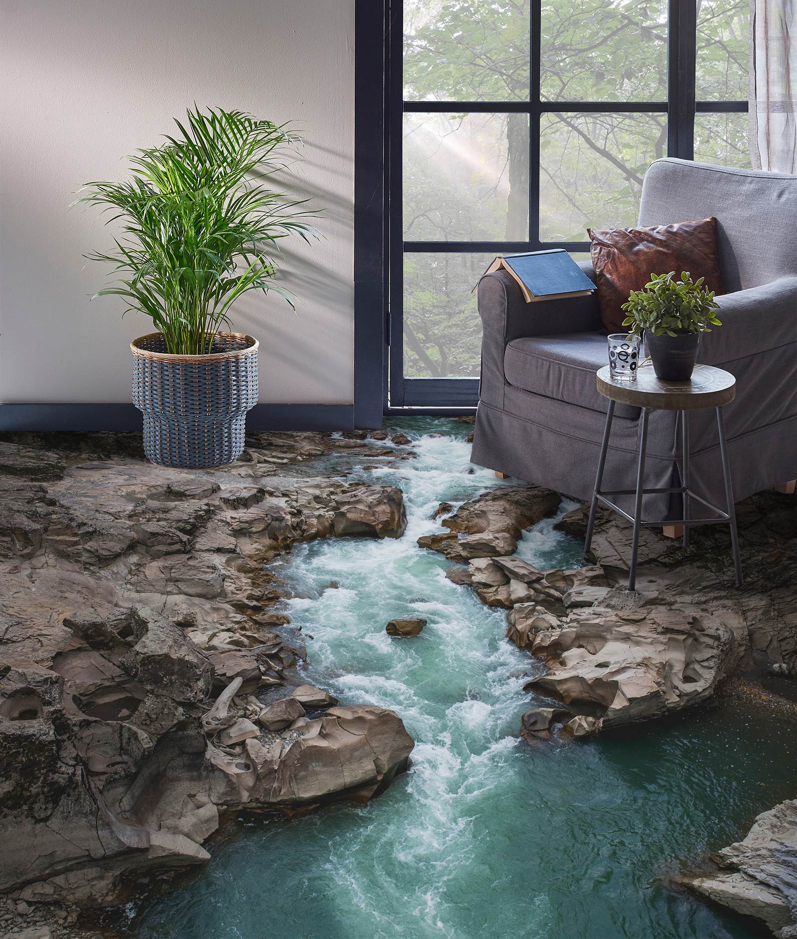 3D Water Mood 1031 Floor Mural Wallpaper Murals Self-Adhesive Removable Print Epoxy