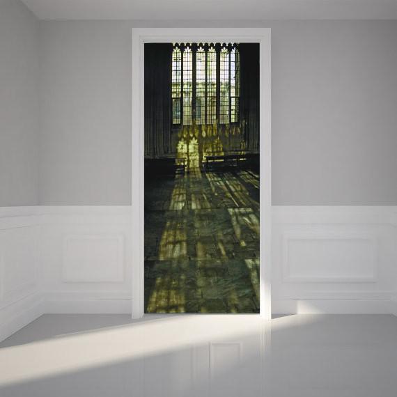 3D window balcony sunshine door mural Wallpaper AJ Wallpaper