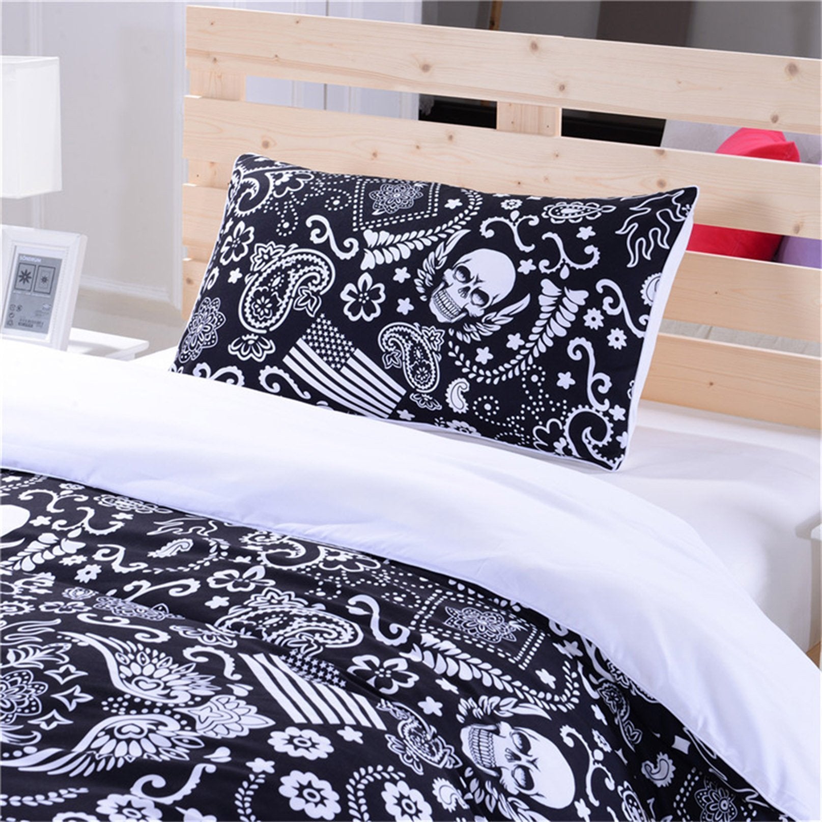 3D Black Bone 143 Bed Pillowcases Quilt Wallpaper AJ Wallpaper