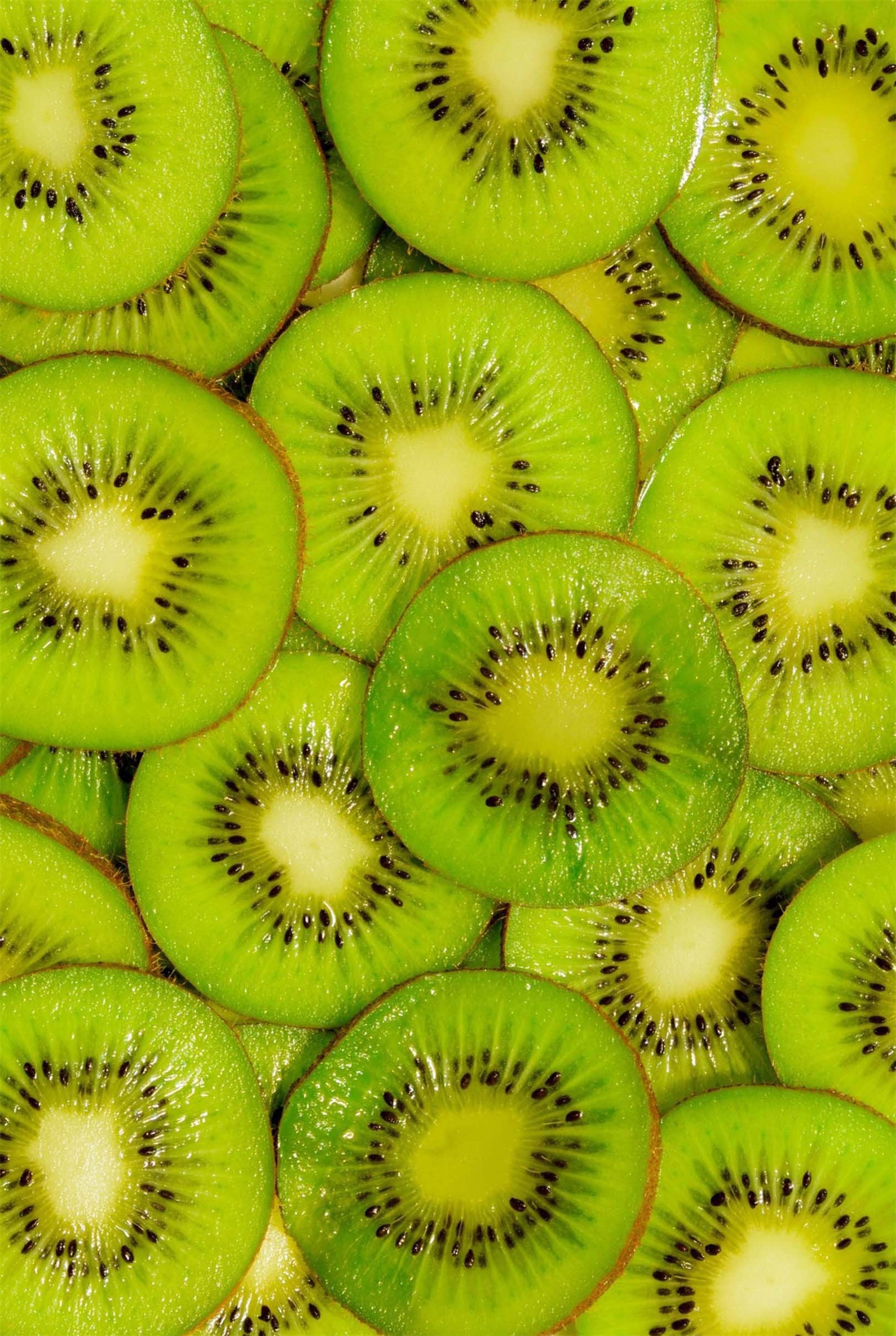 3D Fresh Kiwi Slices 1278 Stair Risers Wallpaper AJ Wallpaper