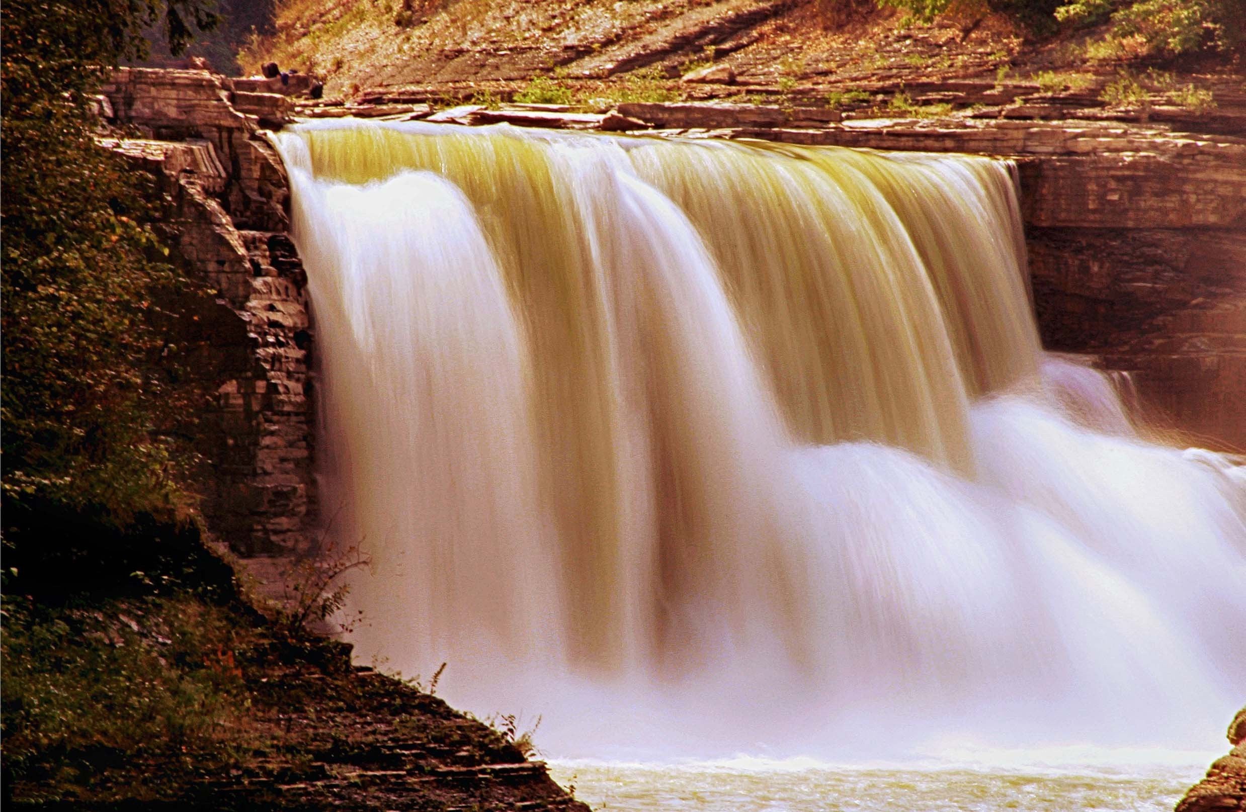 3D Waterfall 75 Kitchen Mat Floor Mural Wallpaper AJ Wallpaper