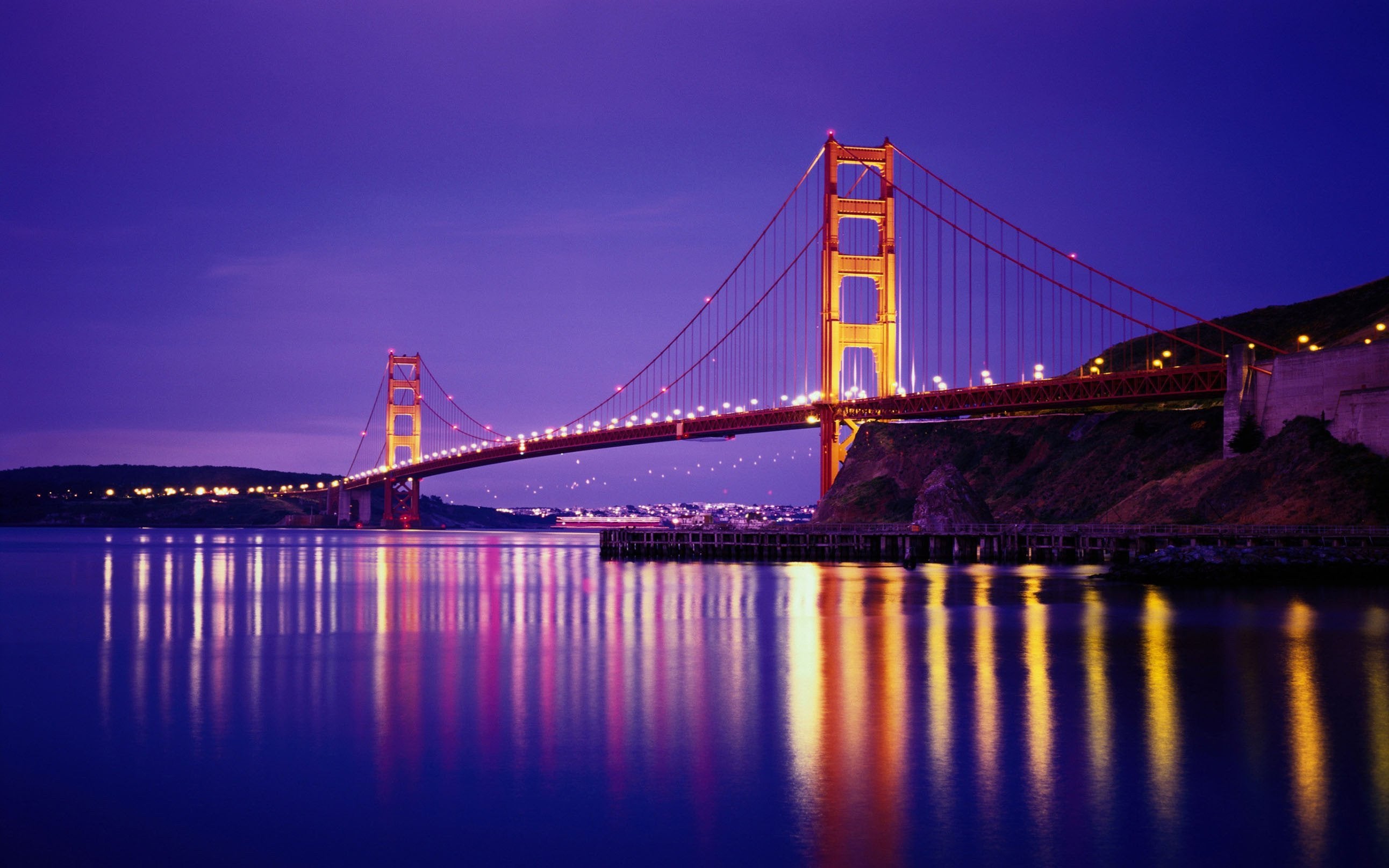 3D Golden Gate Bridge 062 Kitchen Mat Floor Mural Wallpaper AJ Wallpaper