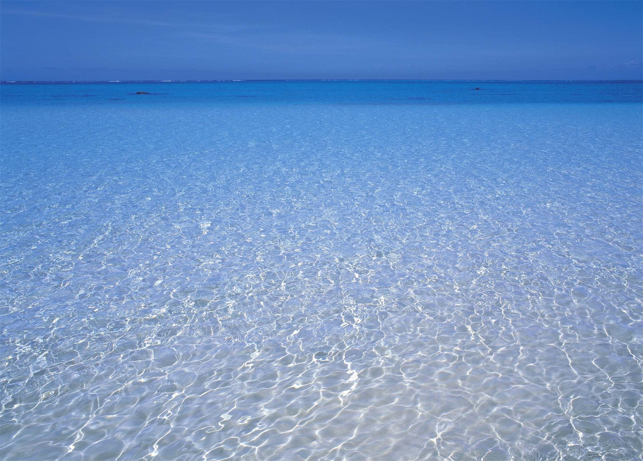 3D Shining Blue Sea 63 Kitchen Mat Floor Mural Wallpaper AJ Wallpaper