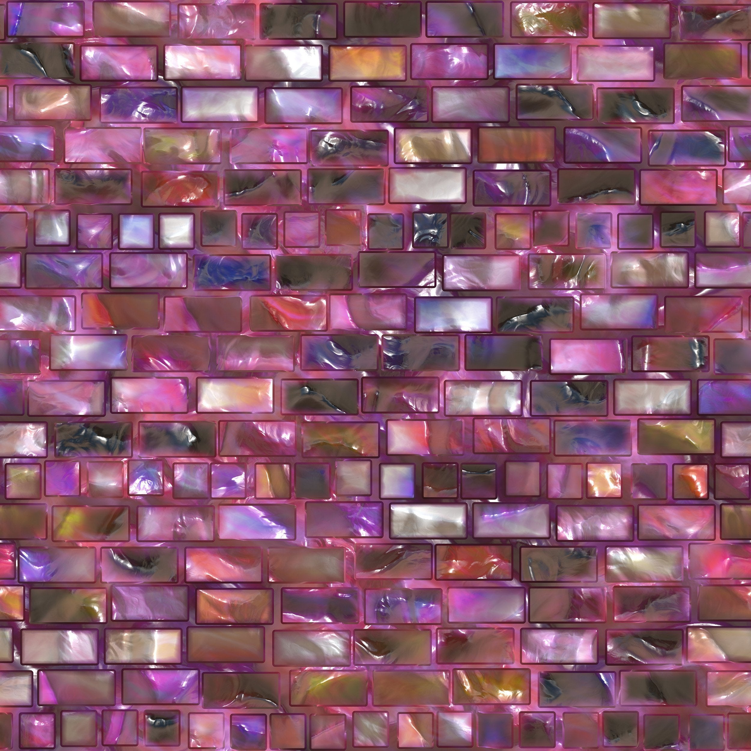 3D Crystal Bricks 1589 Stair Risers Wallpaper AJ Wallpaper