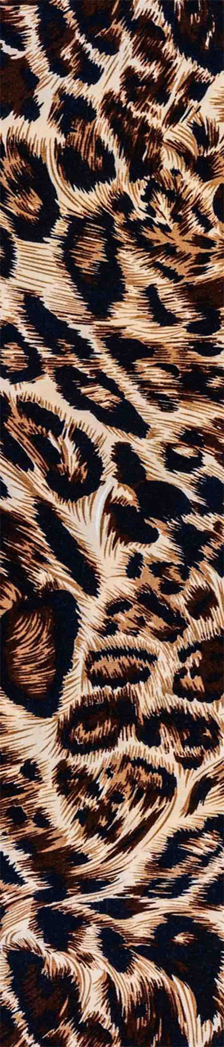 3D Fashion Leopard 1137 Stair Risers Wallpaper AJ Wallpaper