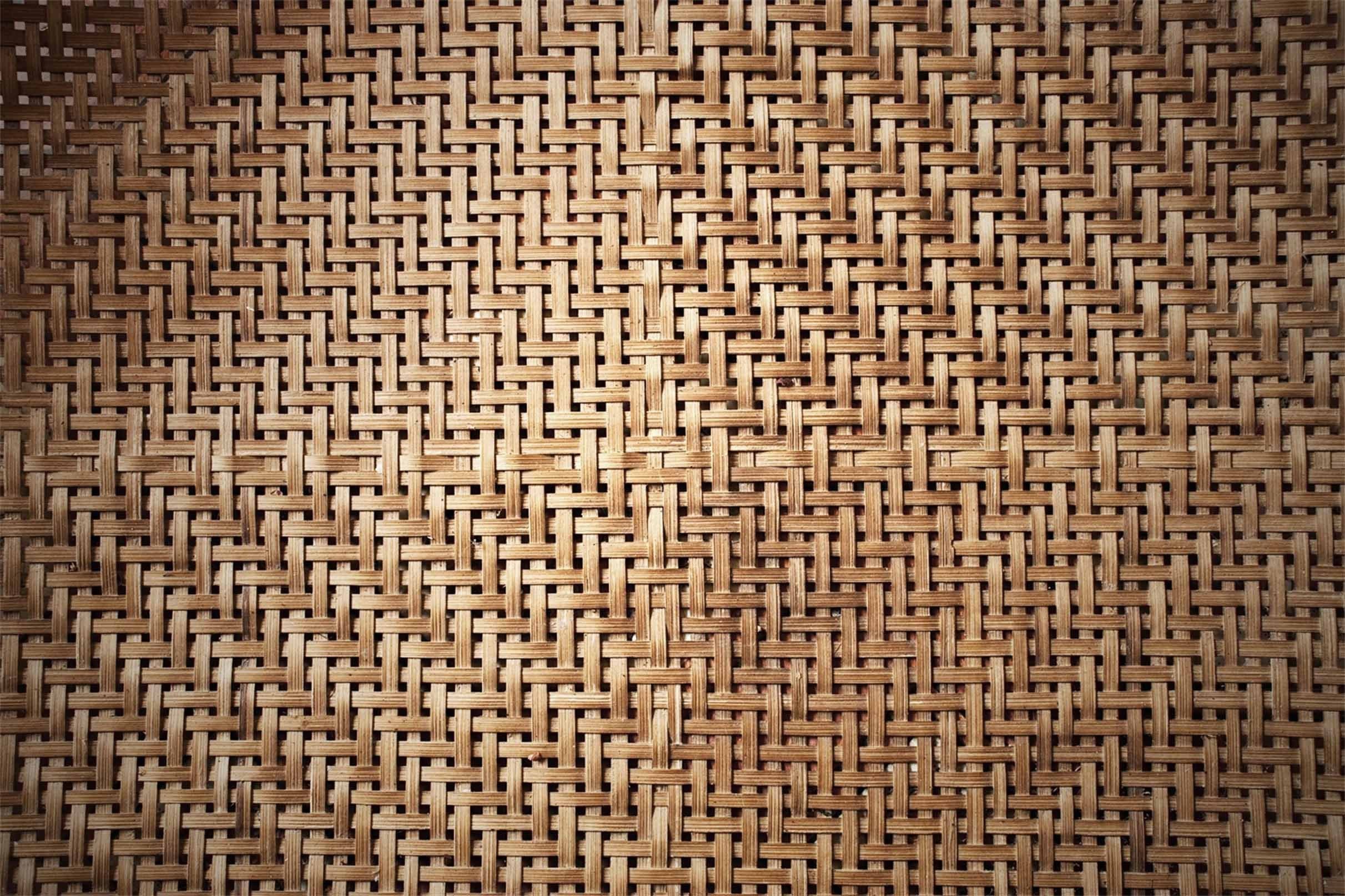 3D Vintage Bamboo Weave Kitchen Mat Floor Mural Wallpaper AJ Wallpaper