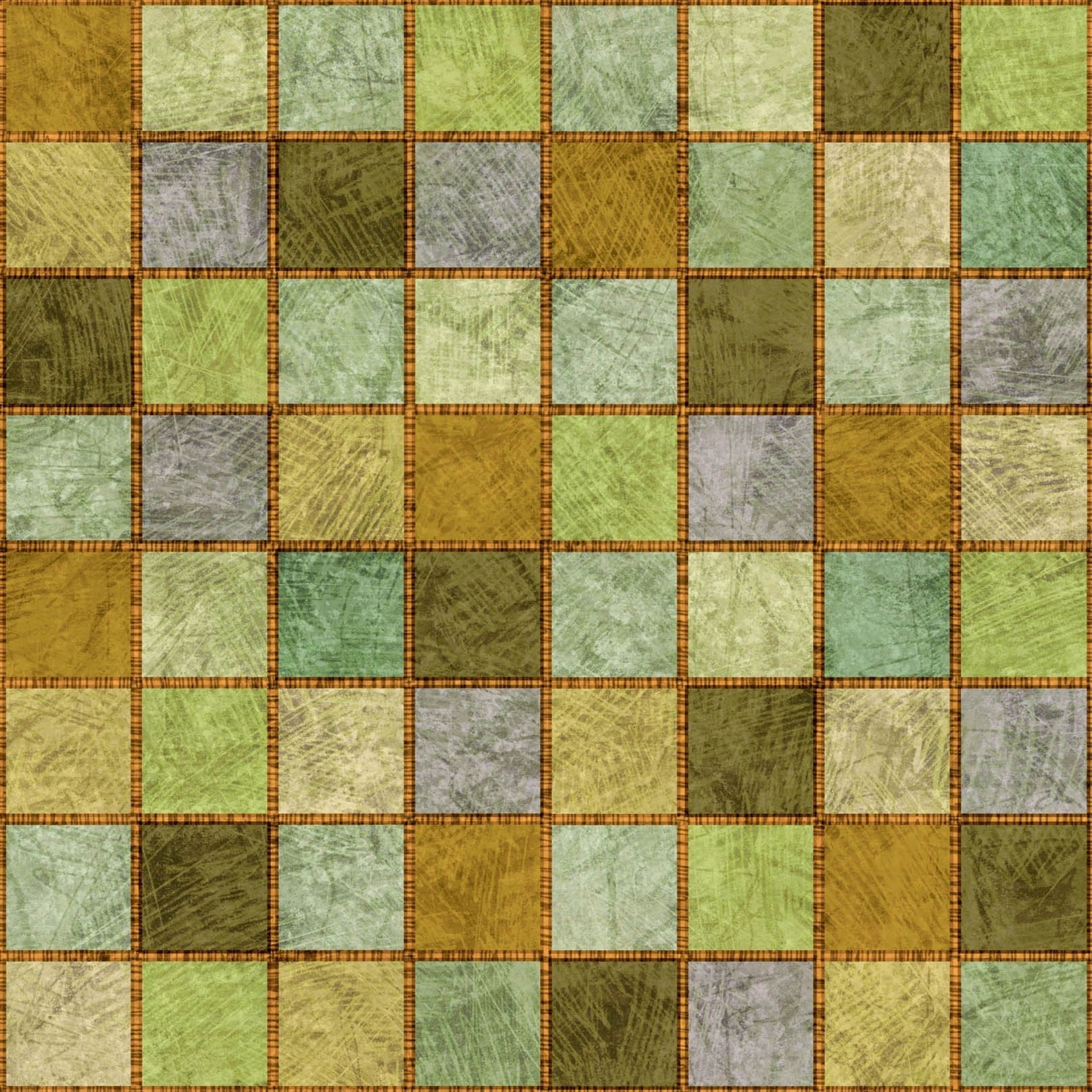 3D Color Squares Kitchen Mat Floor Mural Wallpaper AJ Wallpaper