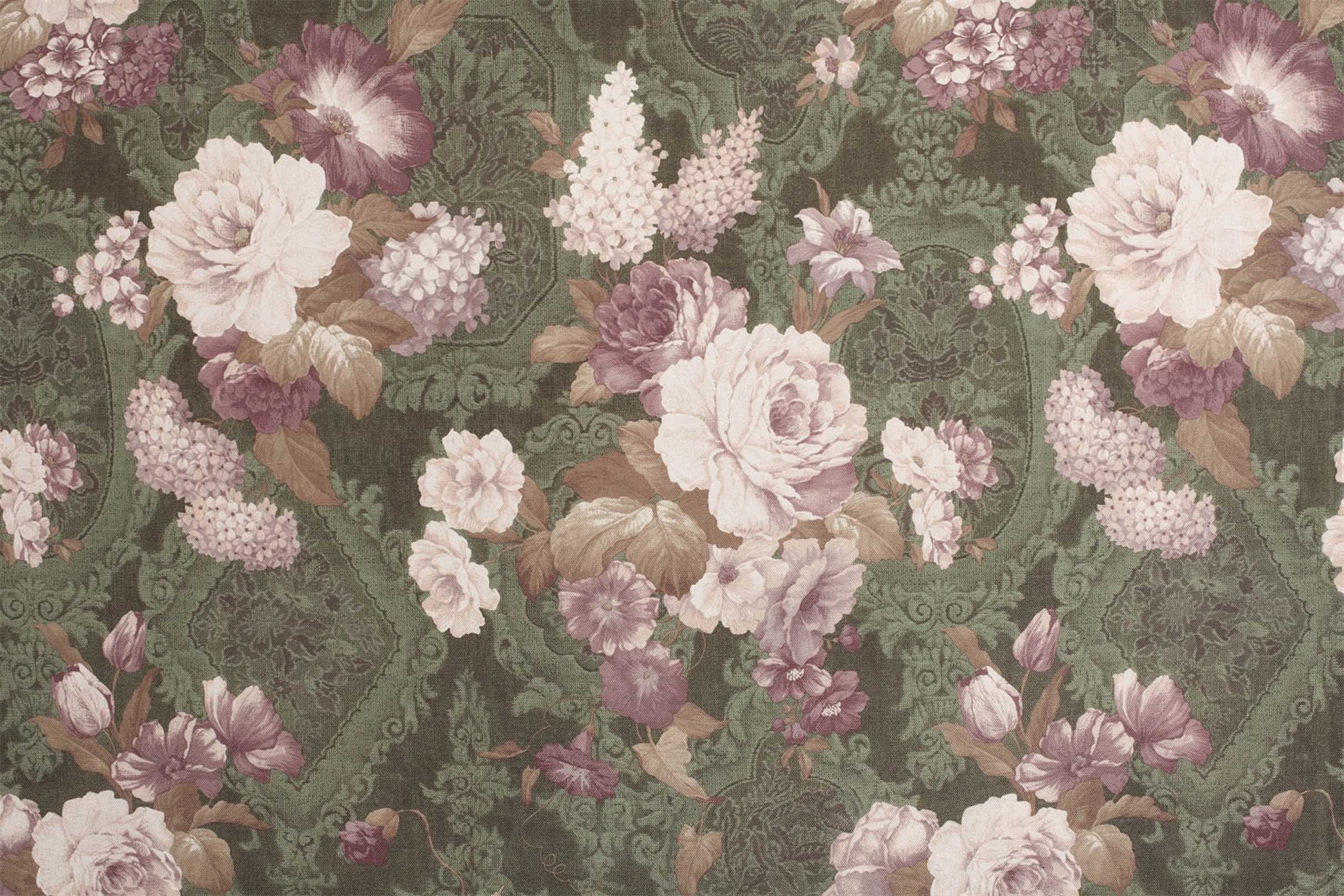 3D Flower Pattern Kitchen Mat Floor Mural Wallpaper AJ Wallpaper