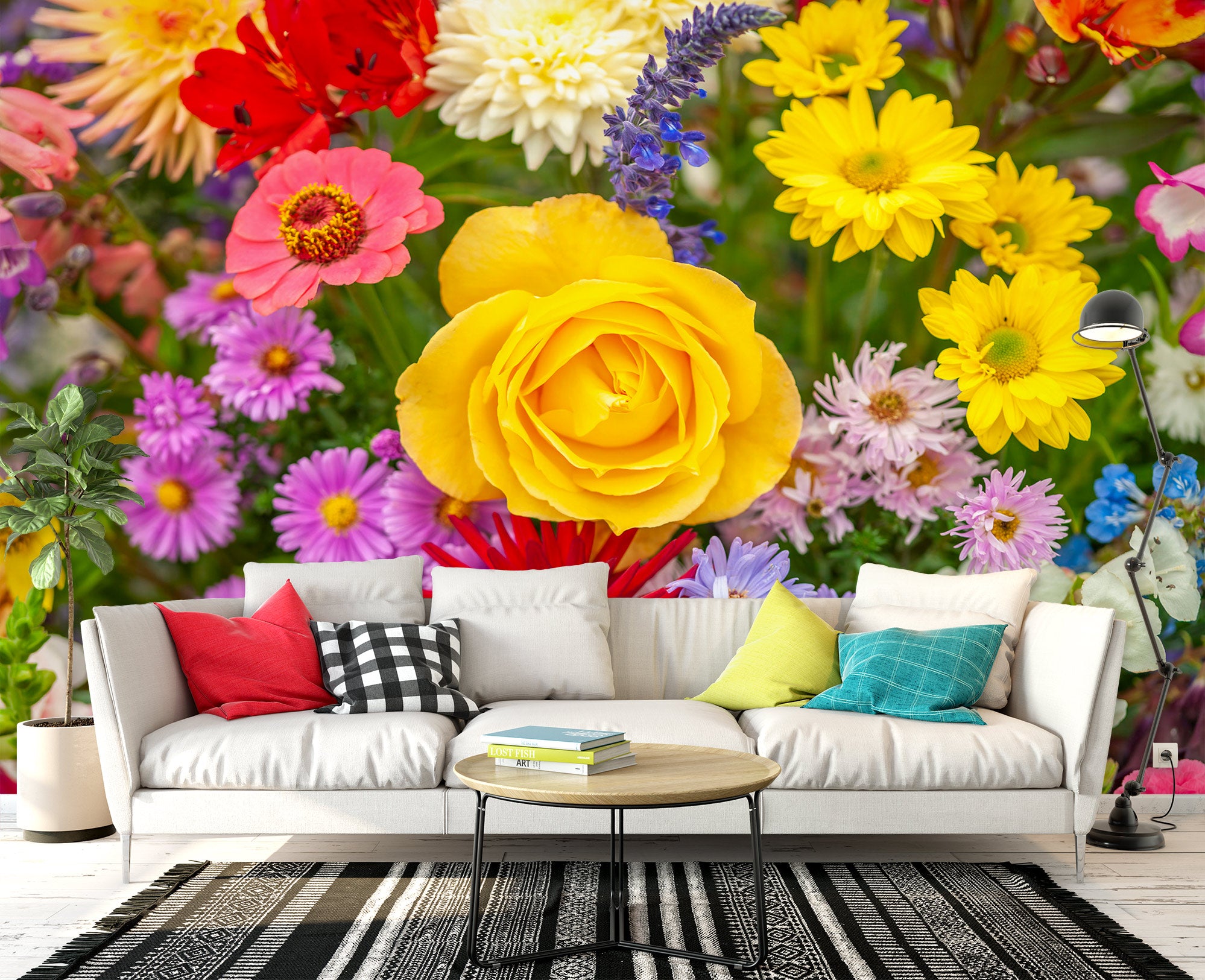 3D Beautiful Garden 6213 Assaf Frank Wall Mural Wall Murals