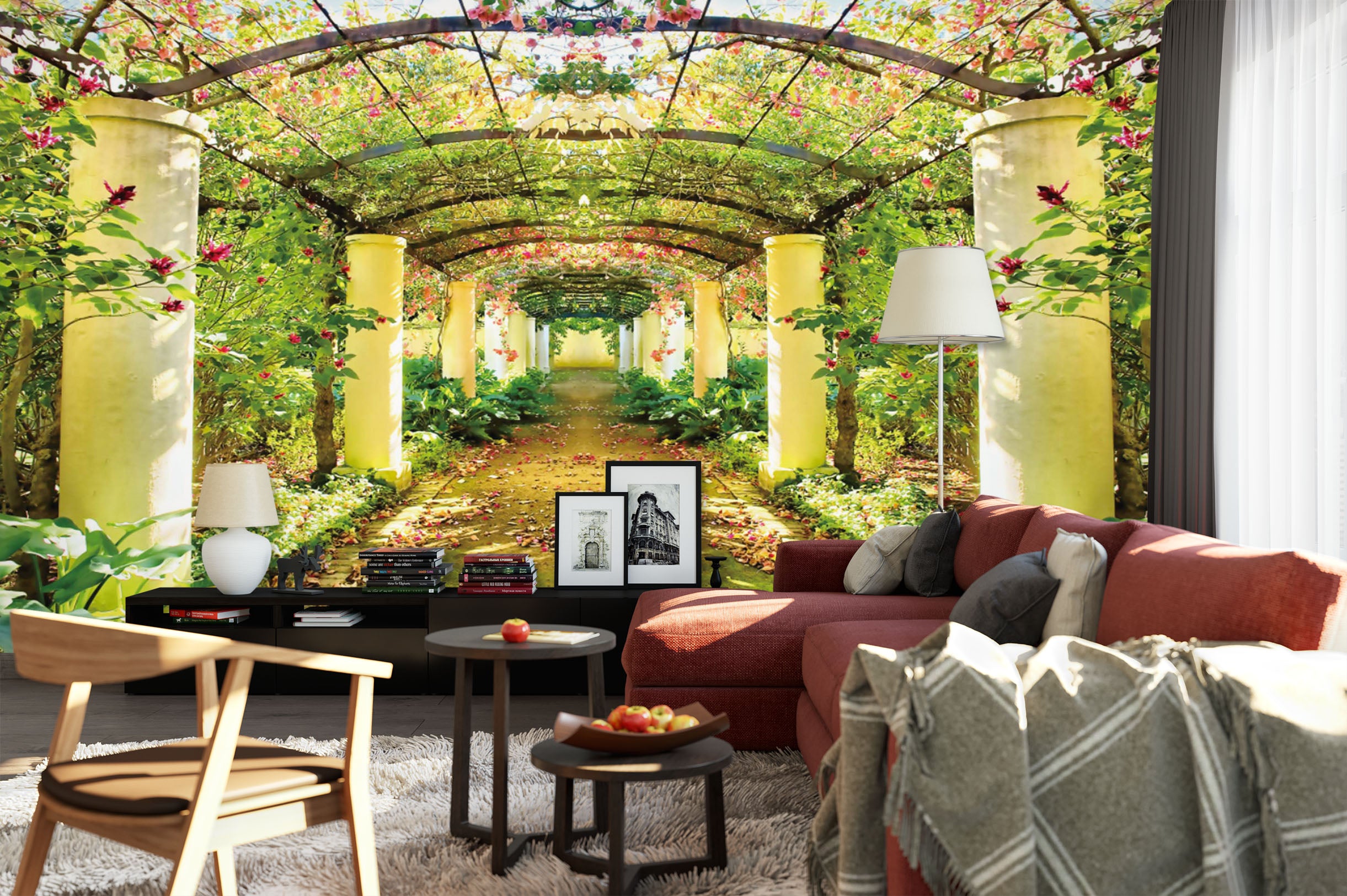 3D Summer Shade 1421 Wall Murals