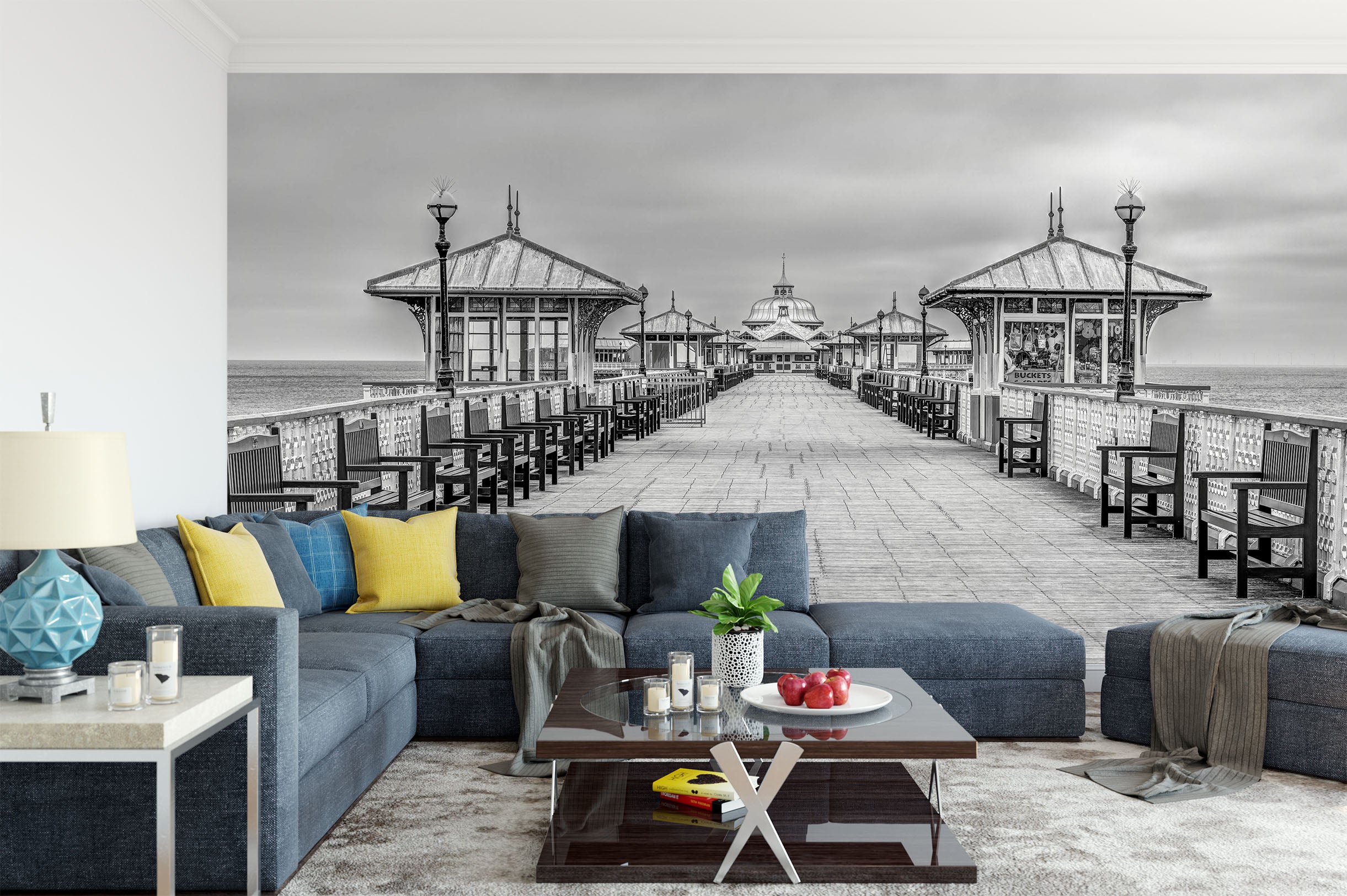 3D Stone Bridge 1434 Assaf Frank Wall Mural Wall Murals