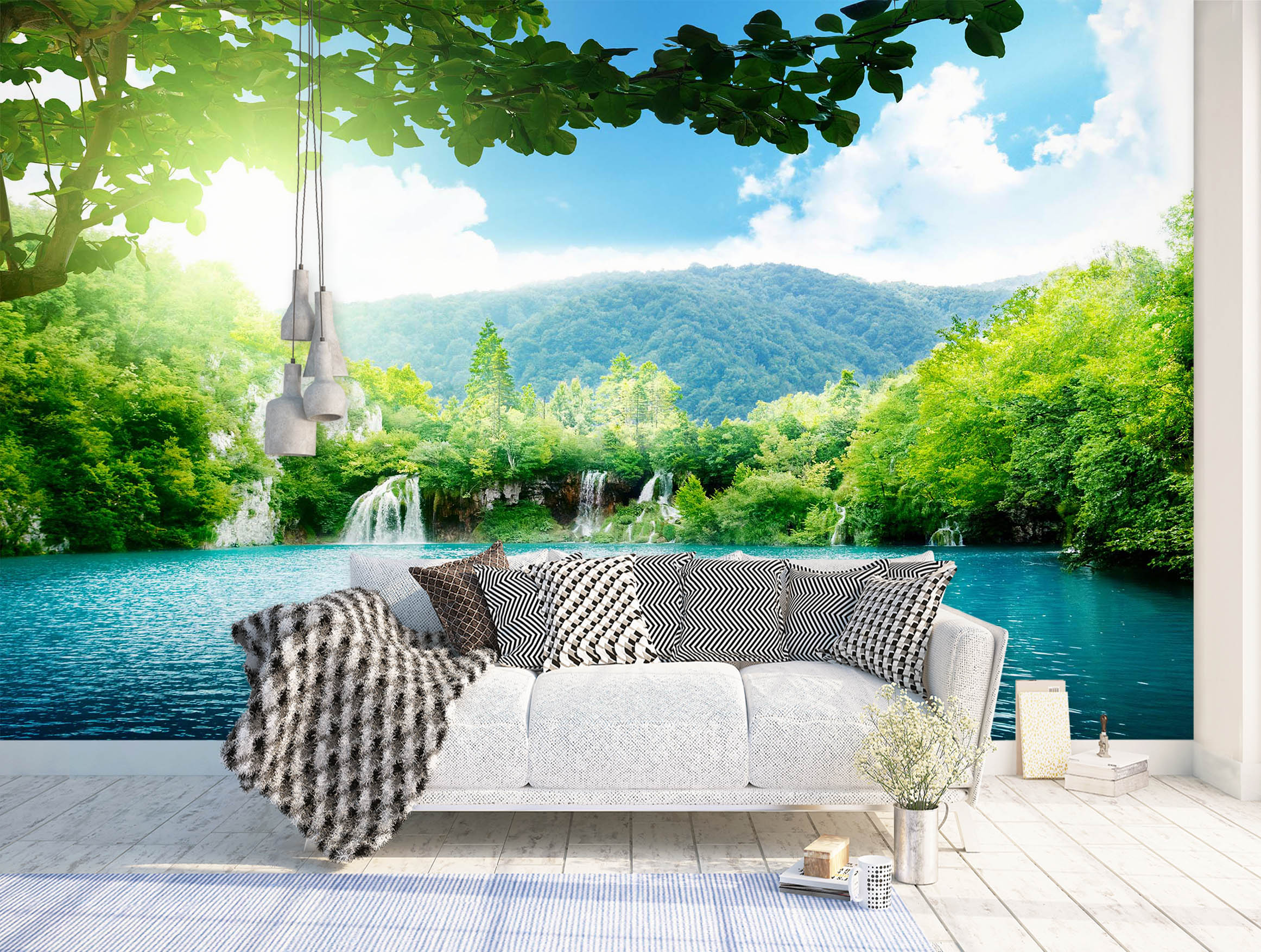 3D Landscape 1443 Wall Murals