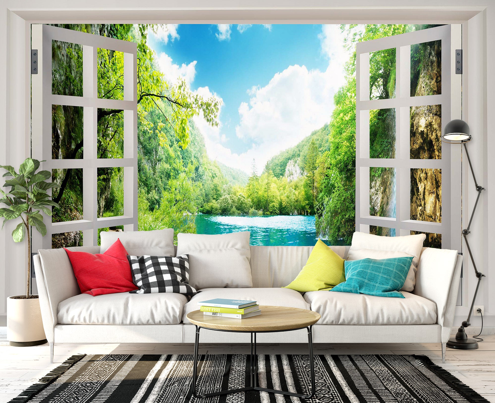 3D Landscape 1480 Wall Murals