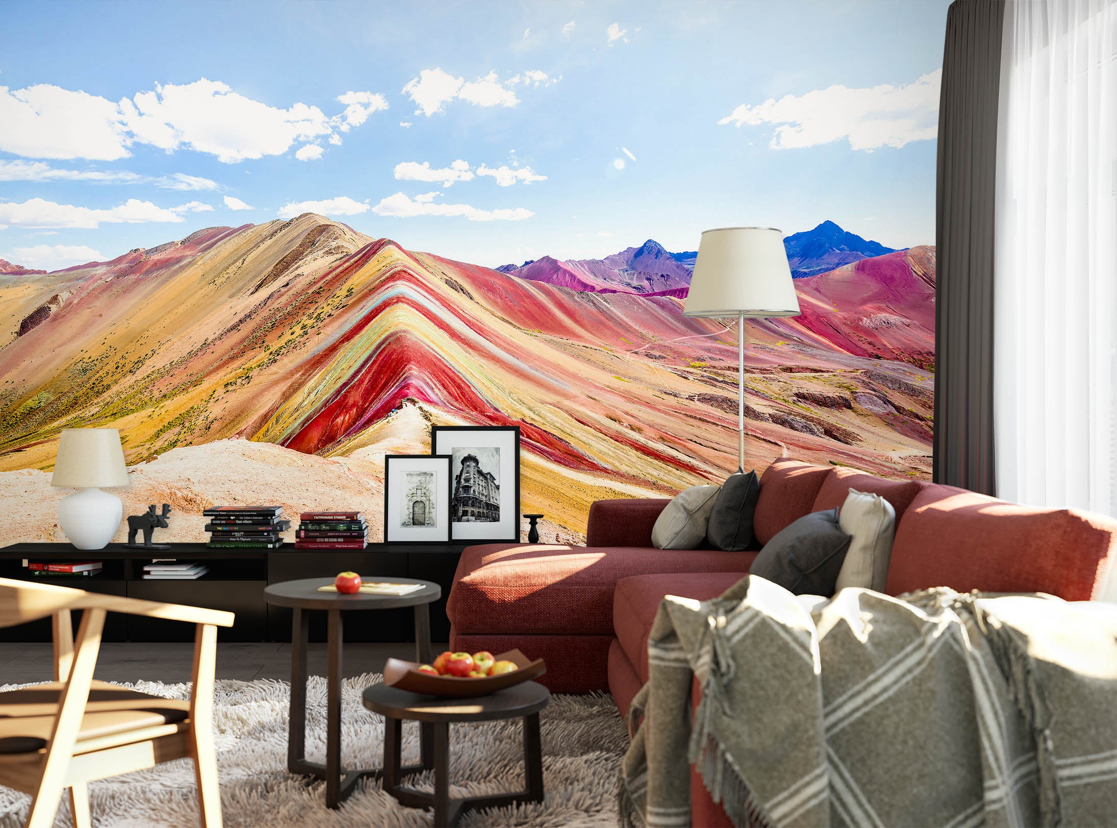 3D Mountains 57080 Wall Murals