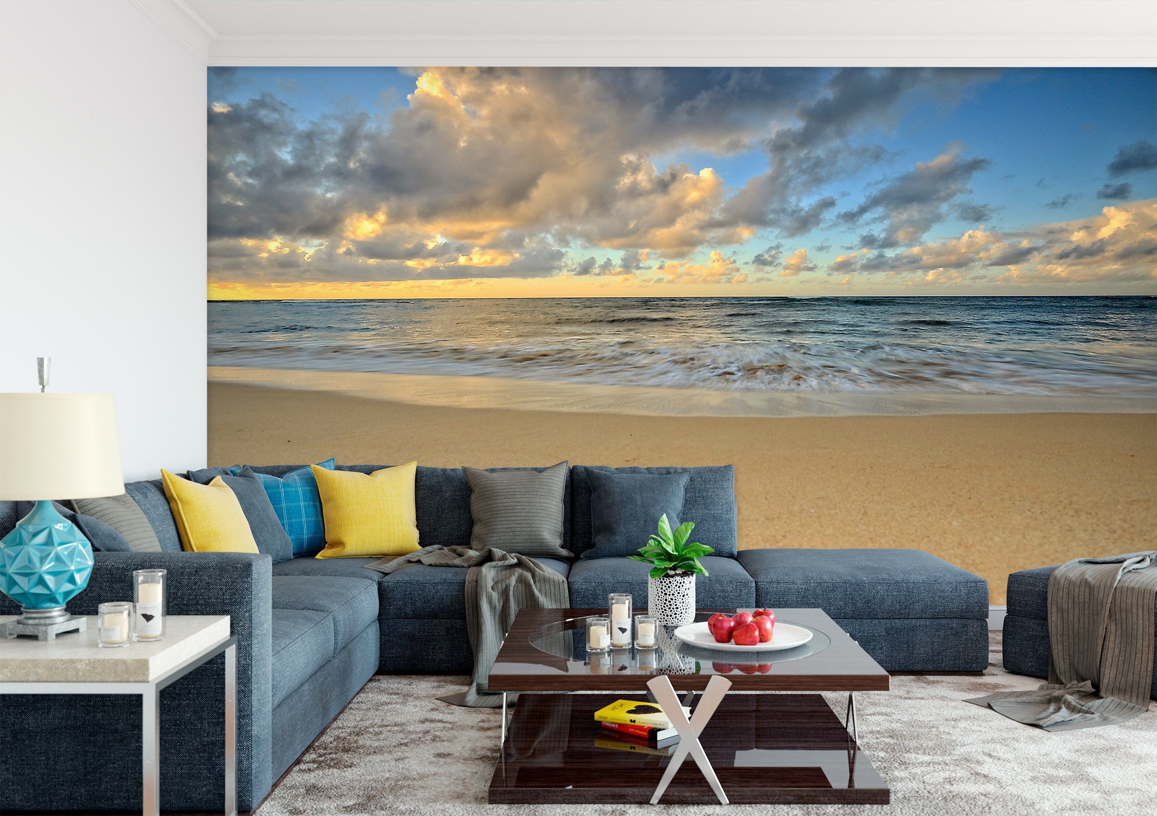 3D Beach 62089 Kathy Barefield Wall Mural Wall Murals