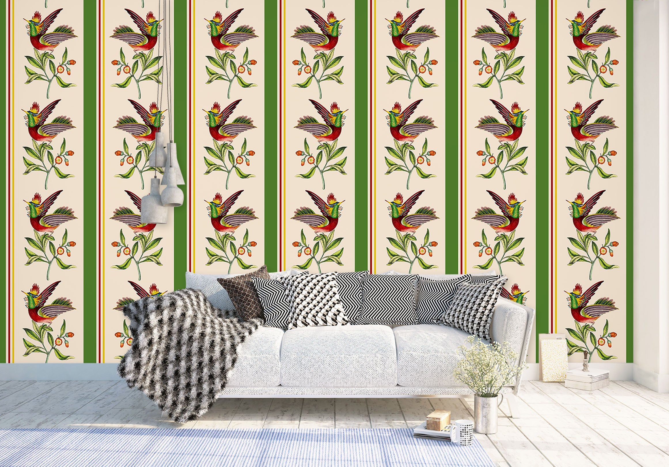 3D Leaf Dance 167 Uta Naumann Wall Mural Wall Murals
