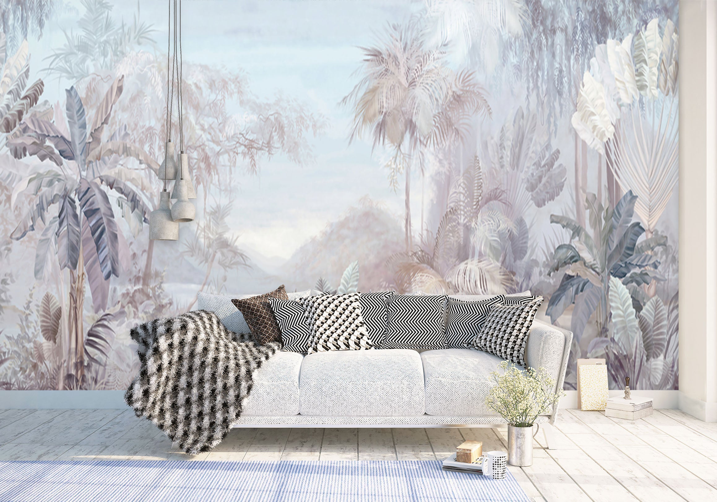 3D Forest Pattern 1516 Wall Murals