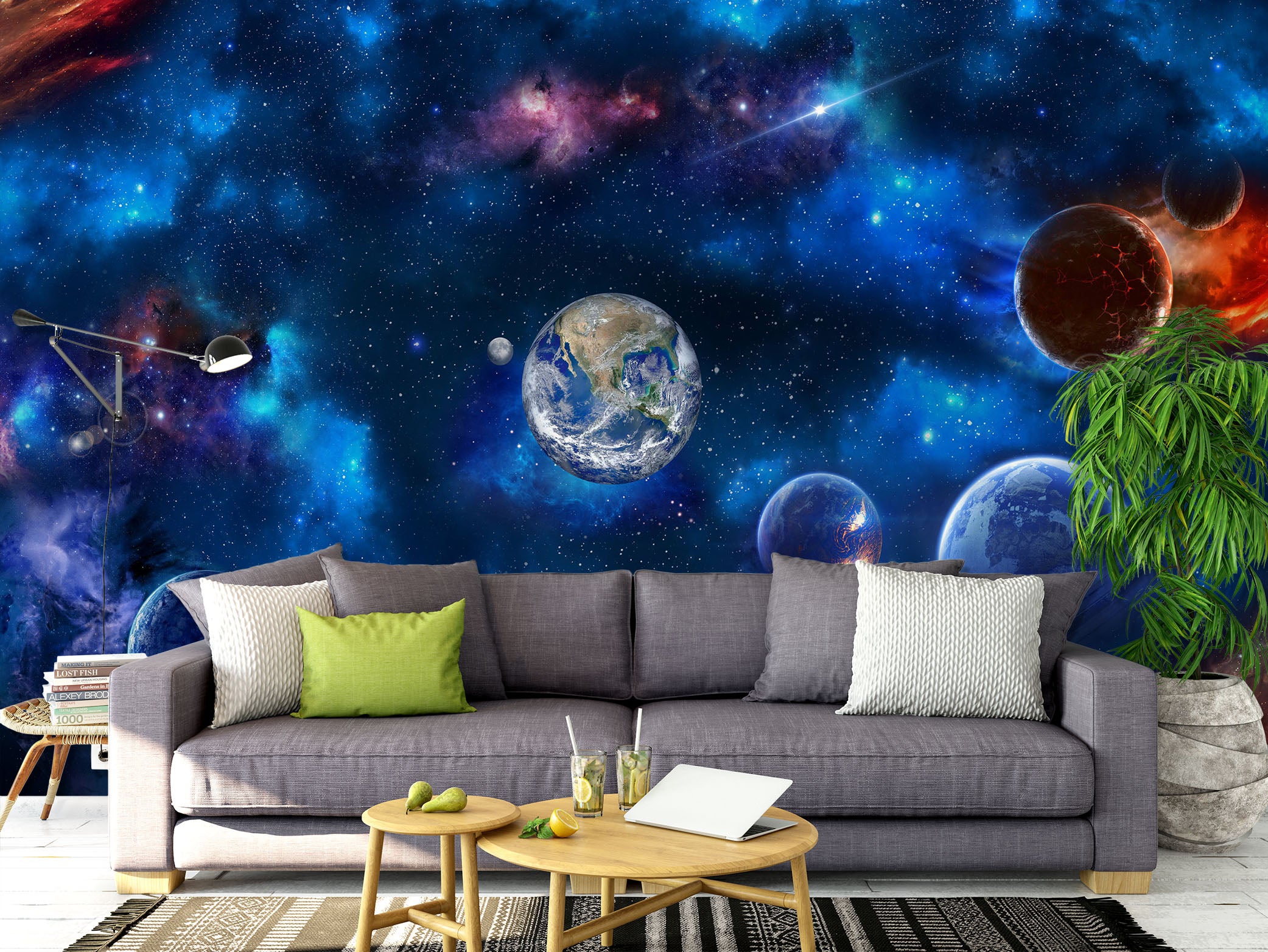 3D Earth Universe 1145 Wall Murals