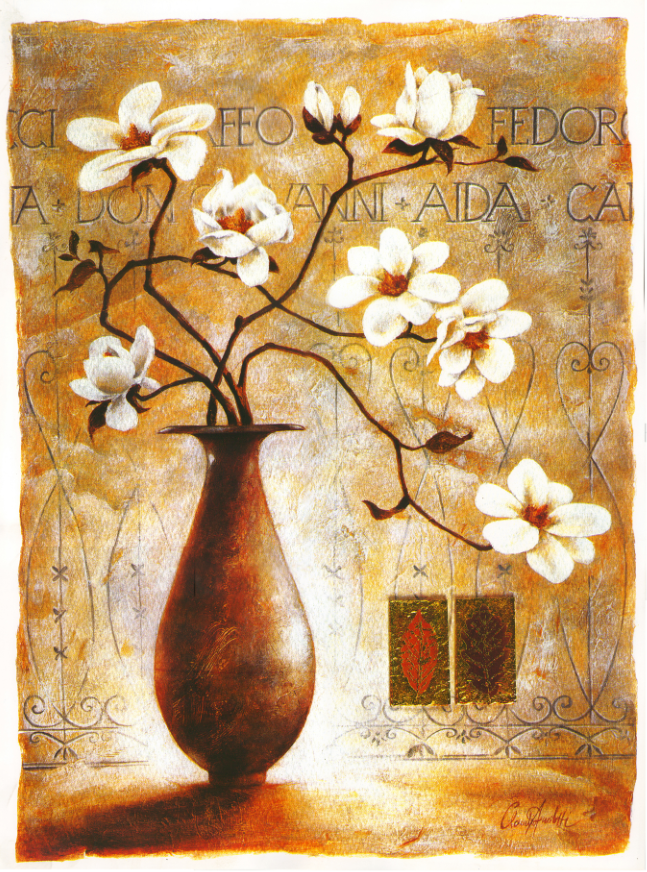 Elegant Vase Painting Wallpaper AJ Wallpaper 2