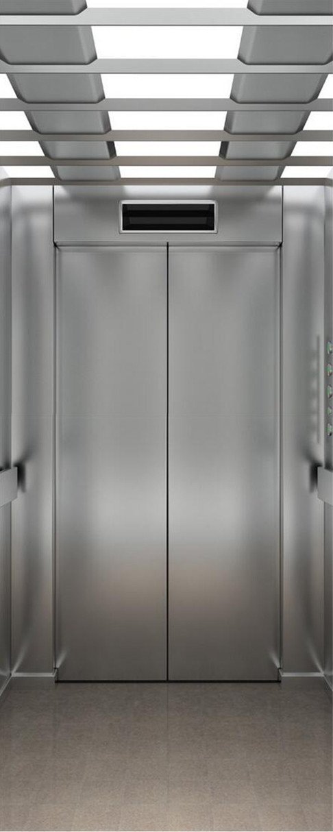 3D white elevator door mural Wallpaper AJ Wallpaper