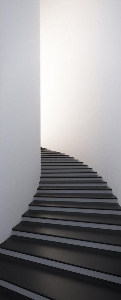 3D Stairway door mural Wallpaper AJ Wallpaper