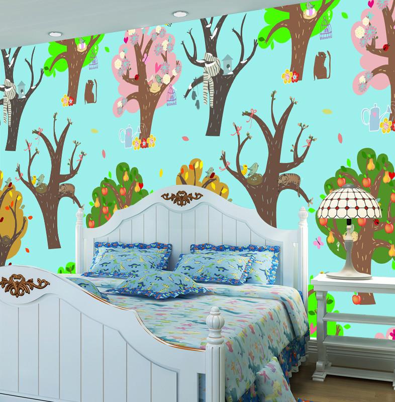 3D Cartoon Tree 591 Wallpaper AJ Wallpaper