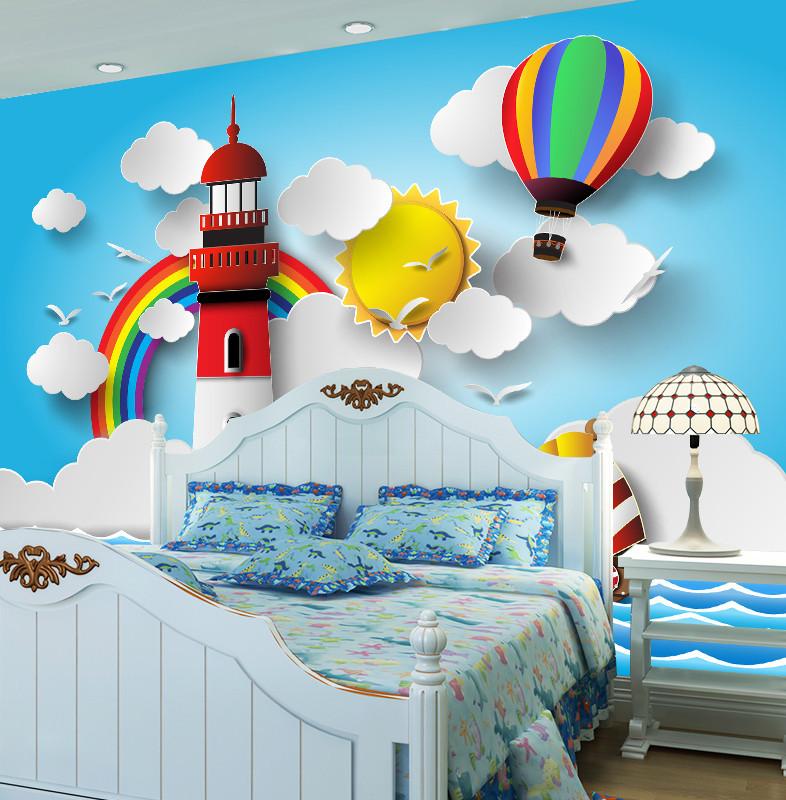 3D Sentry Post Hot Air Balloon 297 Wallpaper AJ Wallpaper