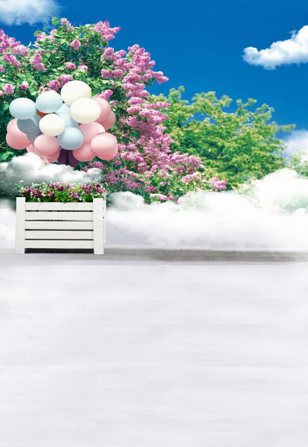 Wild Flying Balloons Wallpaper AJ Wallpaper
